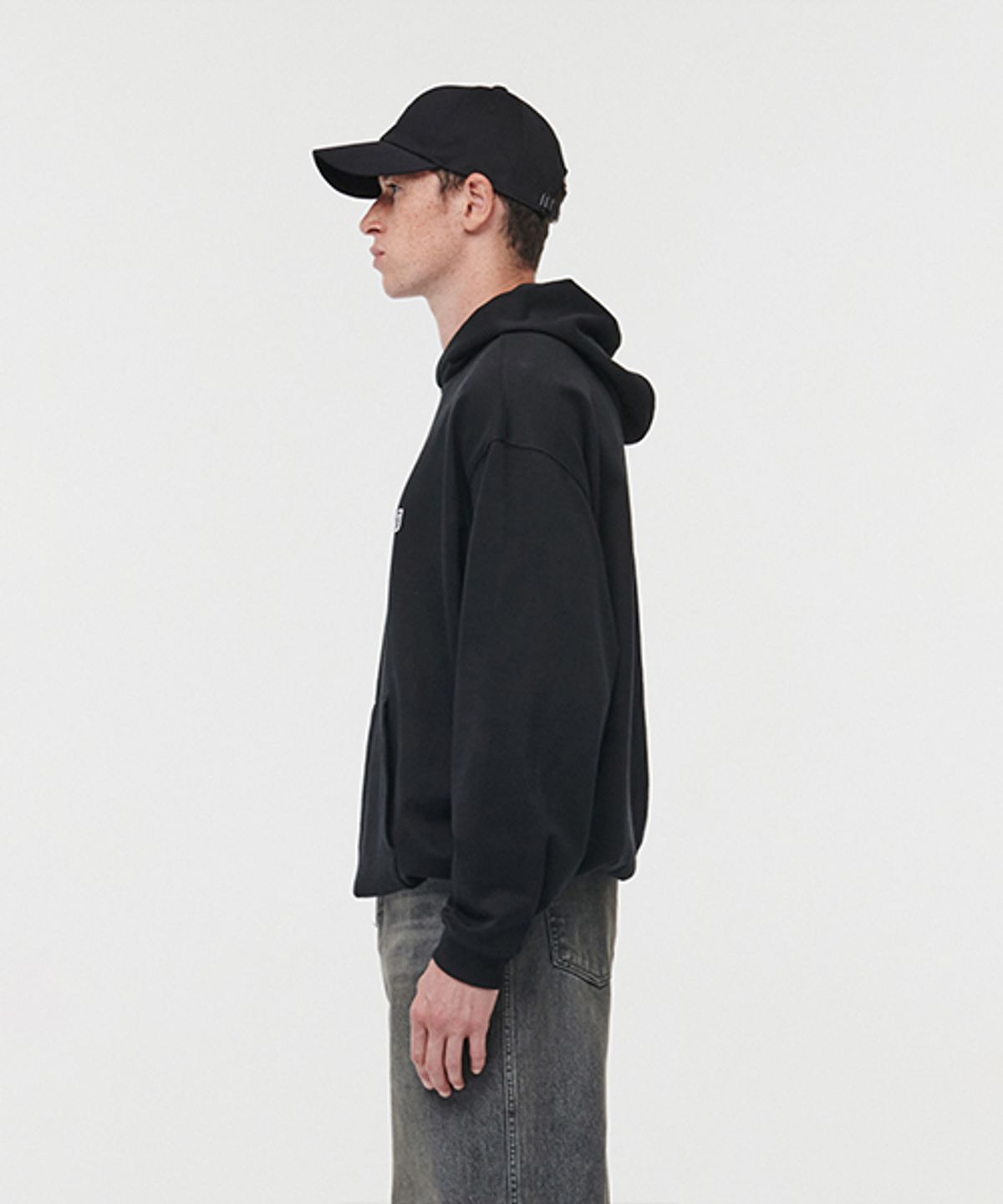 에러스익셉티드(ERRORS EXCEPTED) PH001 로고후디 (Black)