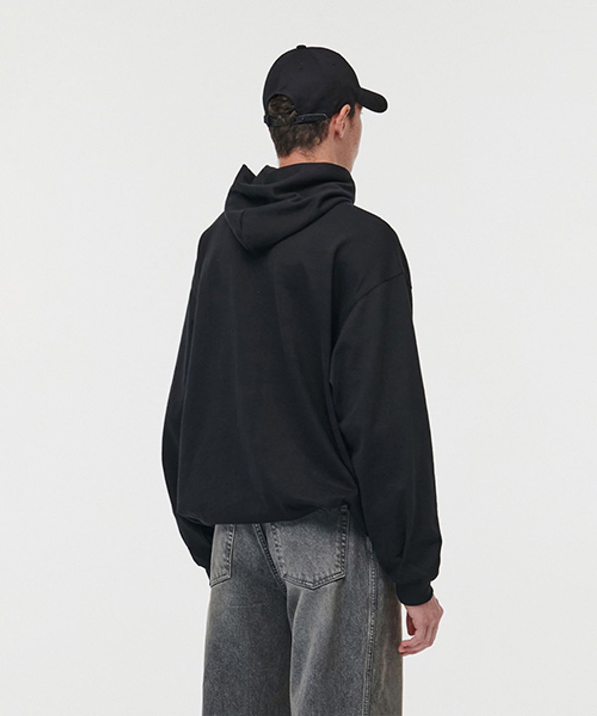 에러스익셉티드(ERRORS EXCEPTED) PH001 로고후디 (Black)