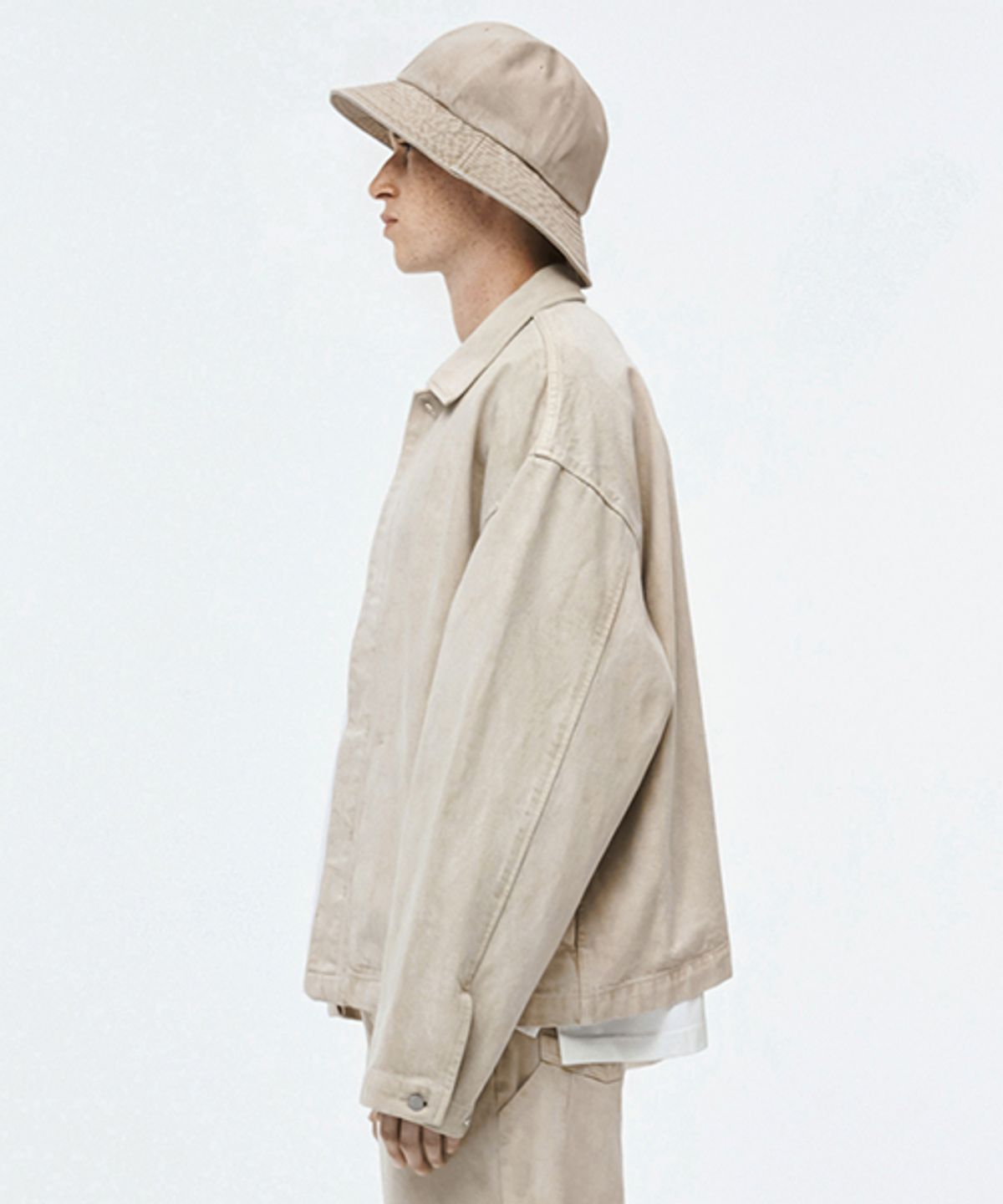 에러스익셉티드(ERRORS EXCEPTED) JK011 초어 데님자켓 (Sand Beige)