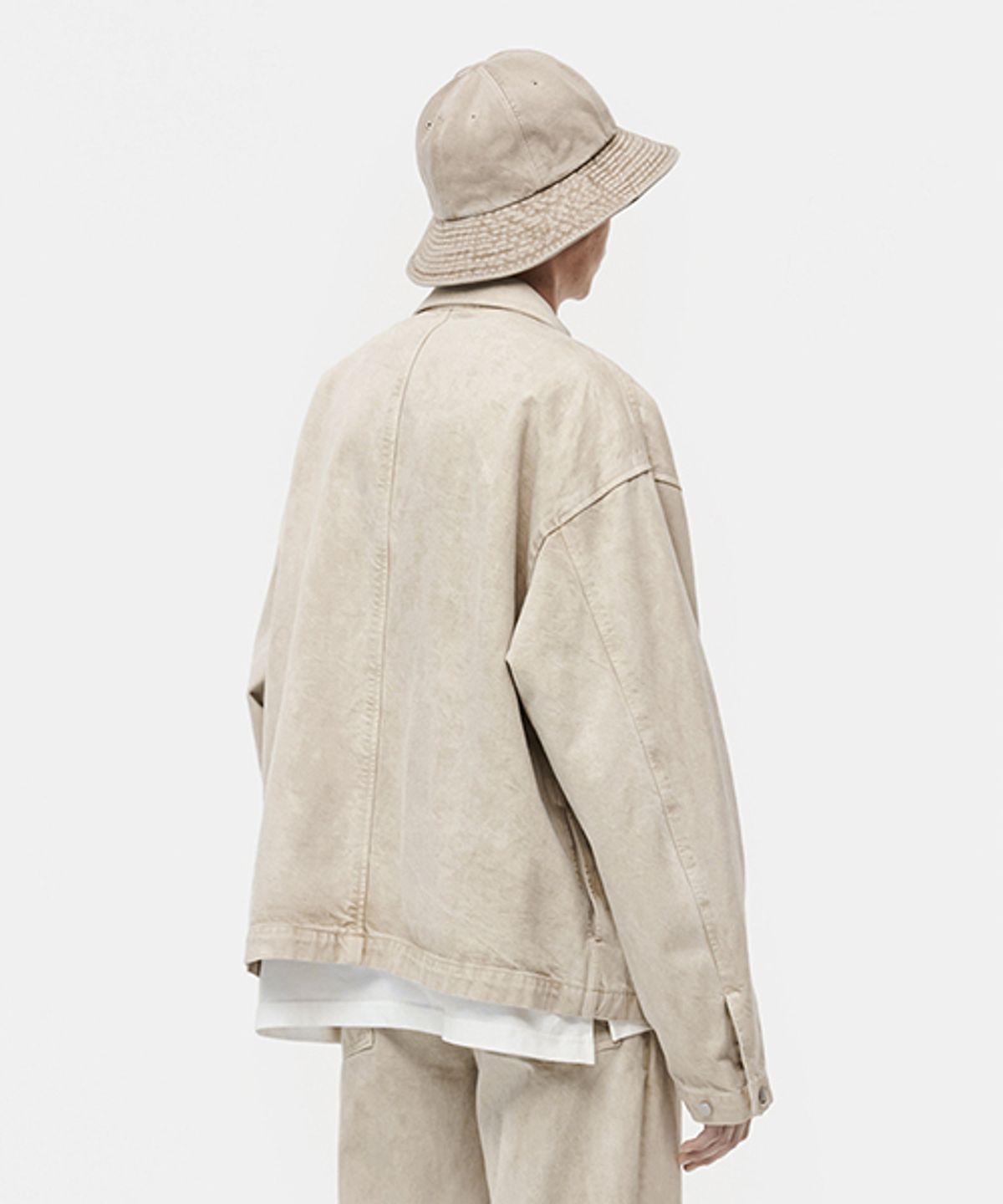 에러스익셉티드(ERRORS EXCEPTED) JK011 초어 데님자켓 (Sand Beige)