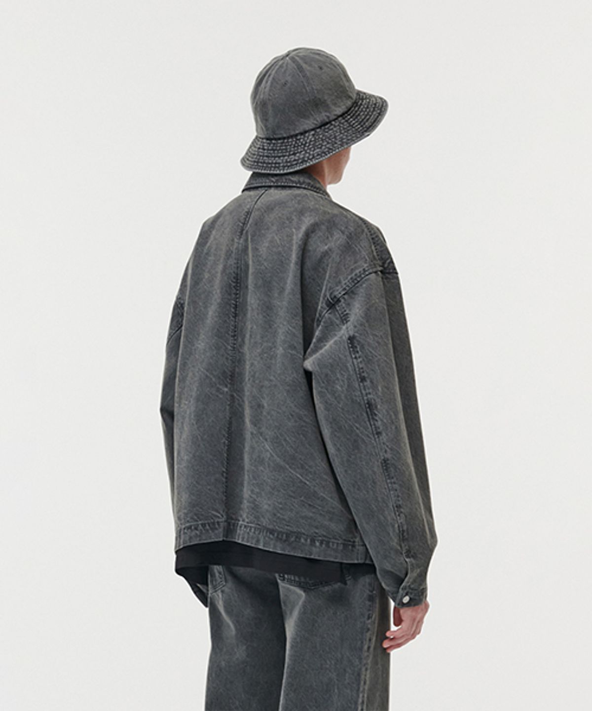 에러스익셉티드(ERRORS EXCEPTED) JK010 초어 데님자켓 (Charcoal)