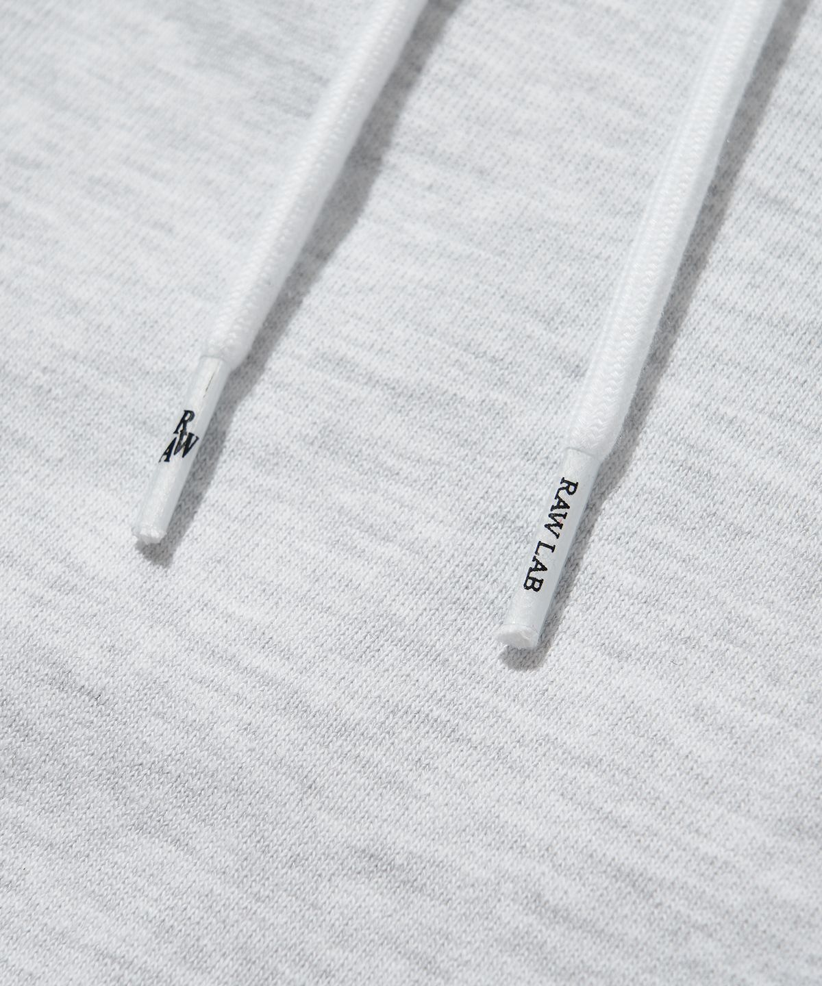 로우랩(RAW LAB) 써클 RAW 자수 조거팬츠 (화이트 그레이)