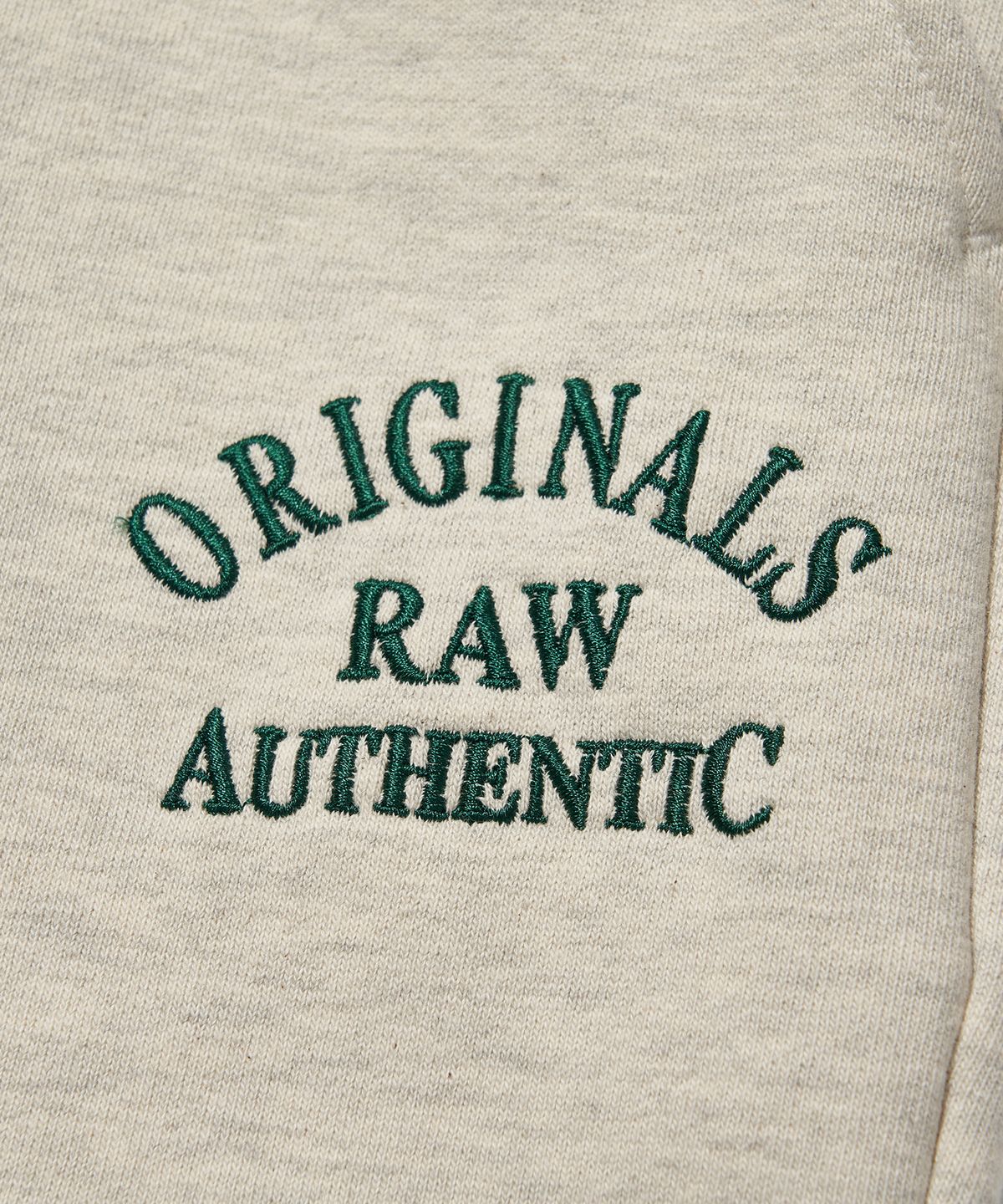 로우랩(RAW LAB) ORIGINALS 엠브로이더리 조거팬츠 (오트밀)