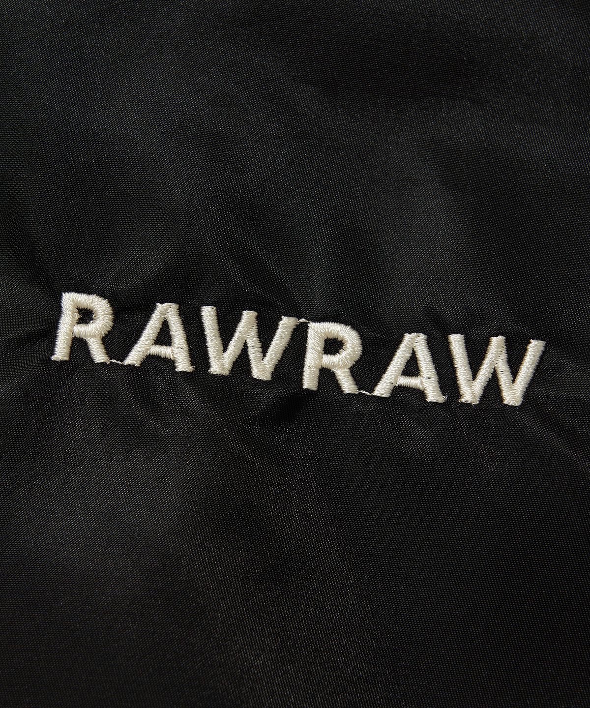 로우랩(RAW LAB) 헤비나일론 RAWRAW 코치자켓 (블랙)