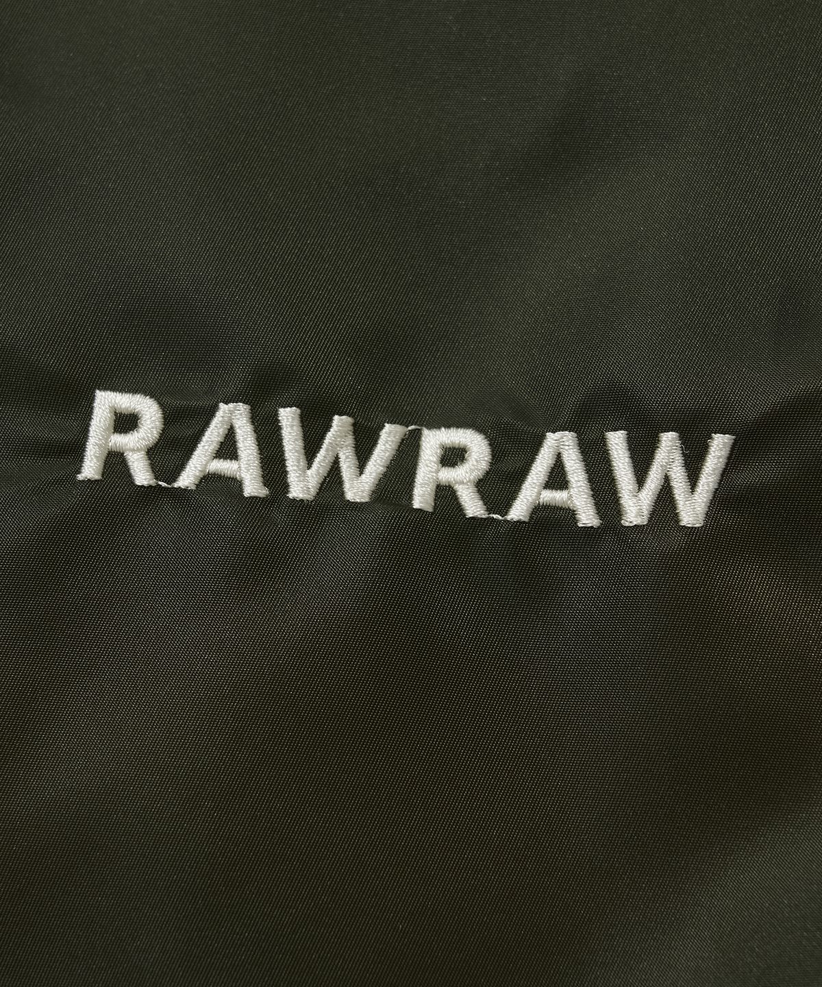 로우랩(RAW LAB) 헤비나일론 RAWRAW 코치자켓 (카키)