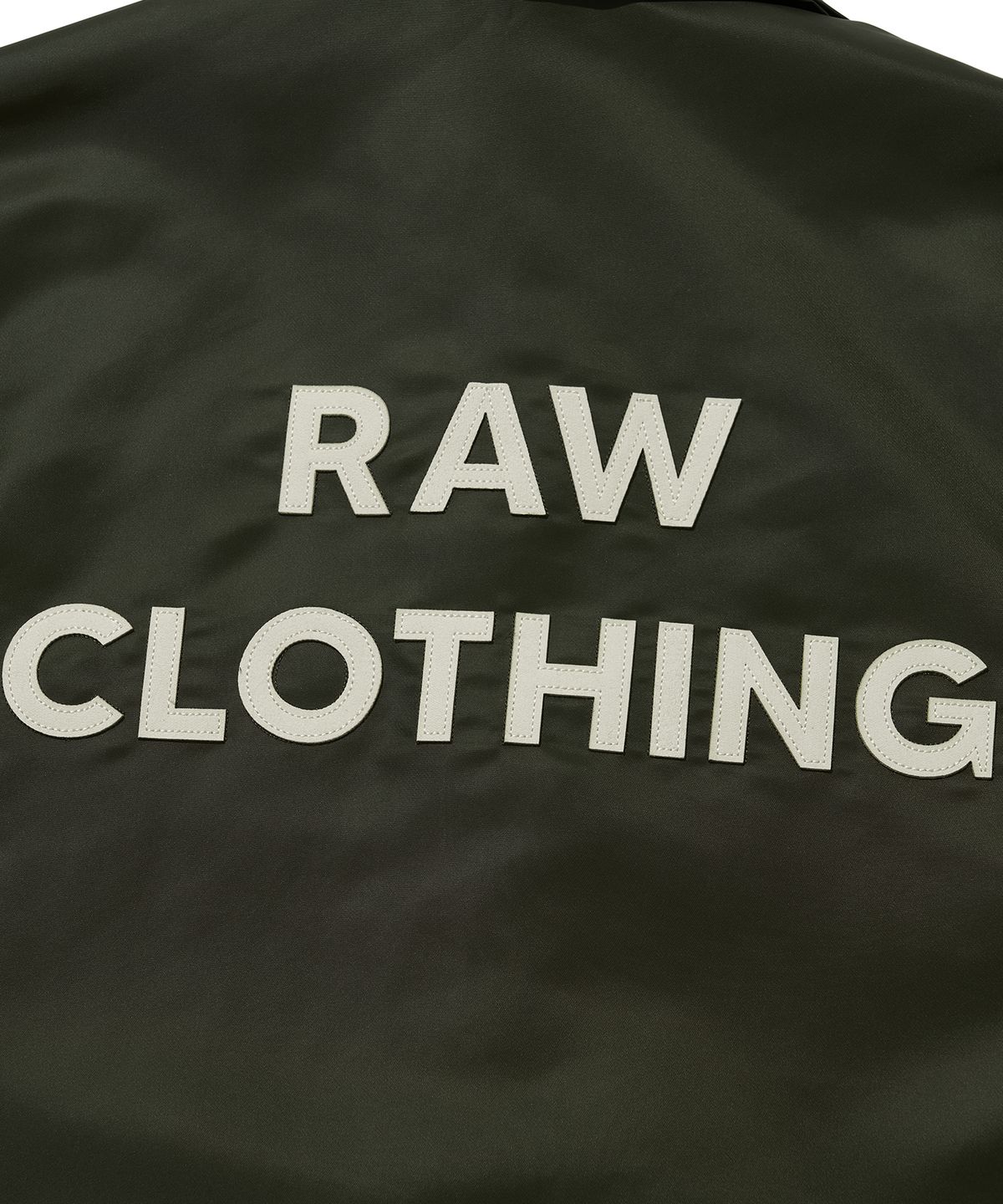 로우랩(RAW LAB) 헤비나일론 RAWRAW 코치자켓 (카키)