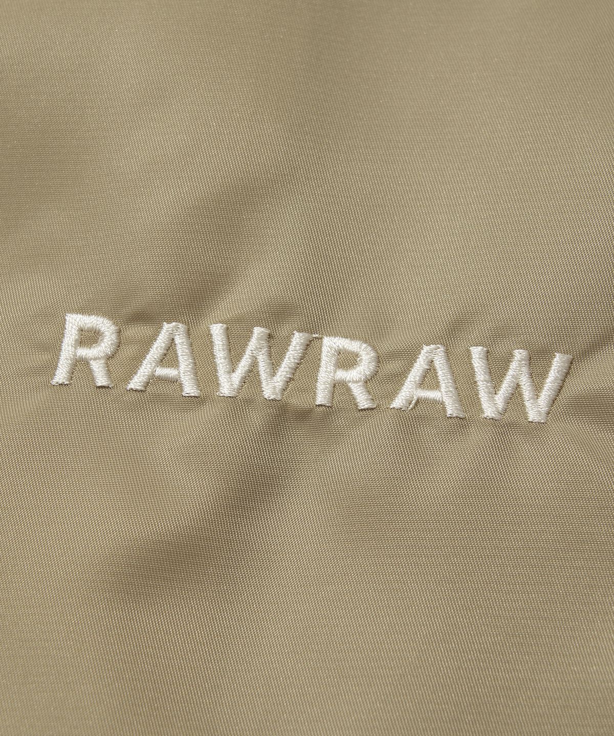 로우랩(RAW LAB) 헤비나일론 RAWRAW 코치자켓 (베이지)