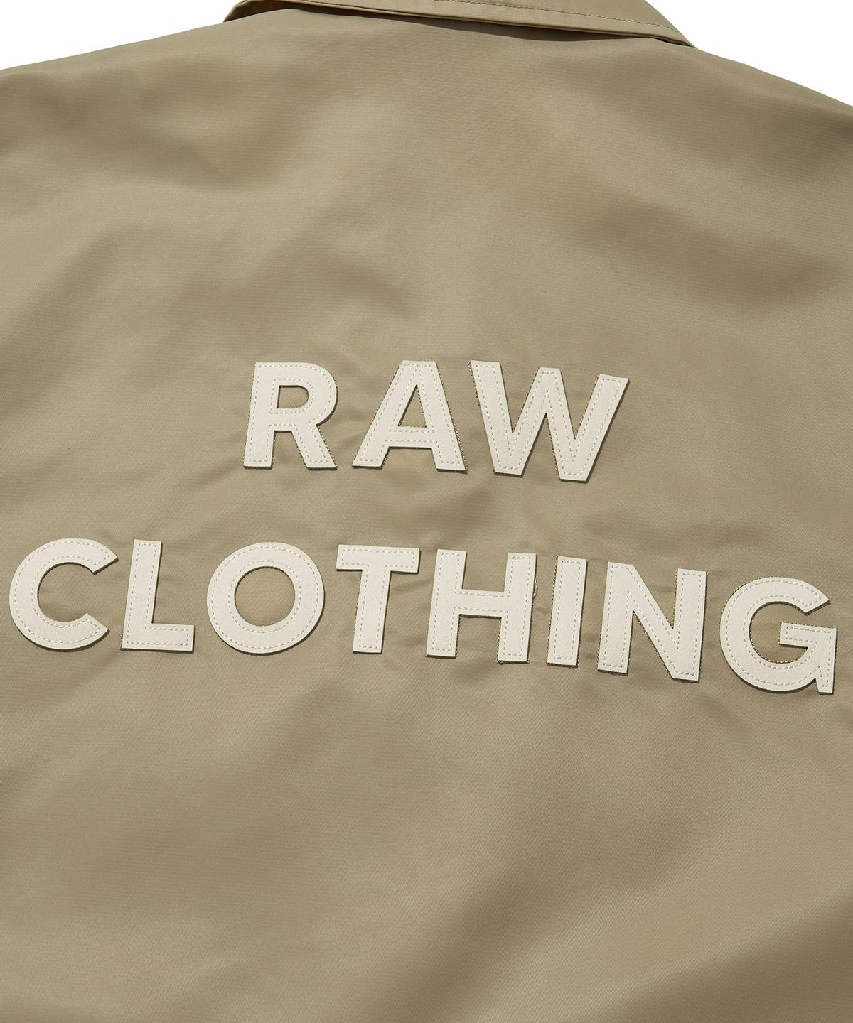 로우랩(RAW LAB) 헤비나일론 RAWRAW 코치자켓 (베이지)