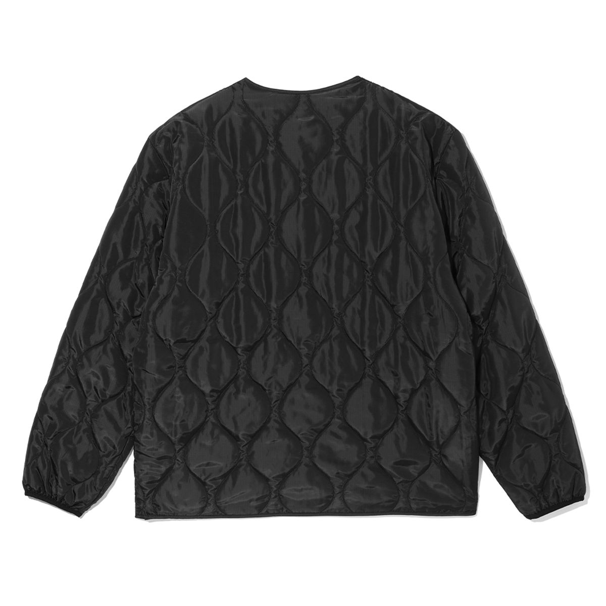 마하그리드(MAHAGRID) BASIC LOGO QUILTED JACKET BLACK(MG2CWMB907A)