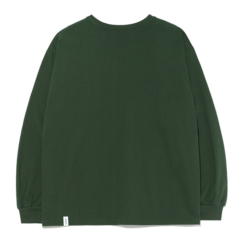 【mahagrid】22FW★ PAPER HOUSE LS TEE MUSINSA | MAHAGRID PAPER HOUSE LS TEE GREEN(MG2CFMT558A)