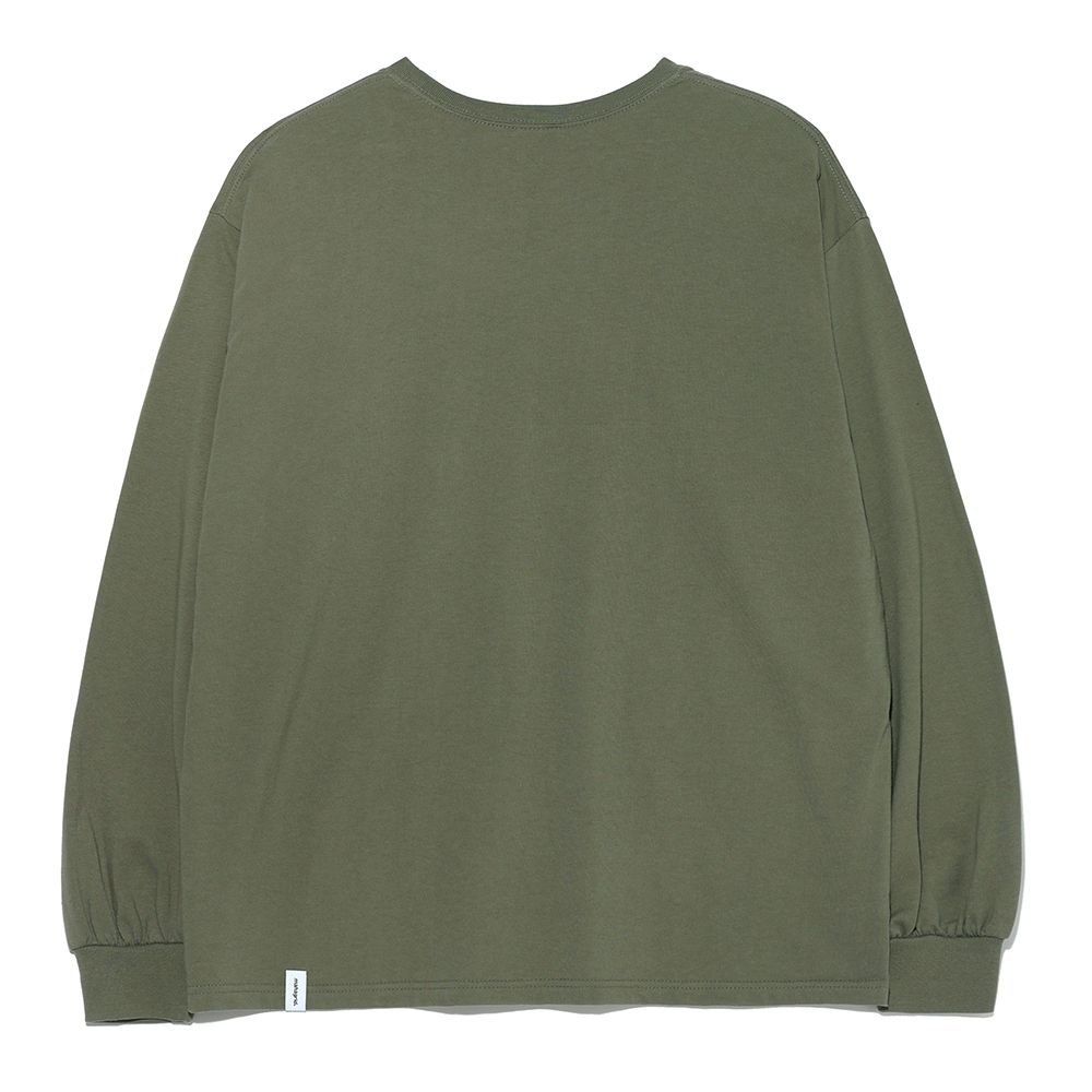 【mahagrid】22FW★ BASKETBALL ATHLETIC LS TEE MUSINSA | MAHAGRID BASKETBALL ATHLETIC LS TEE OLIVE(MG2CFMT561A)