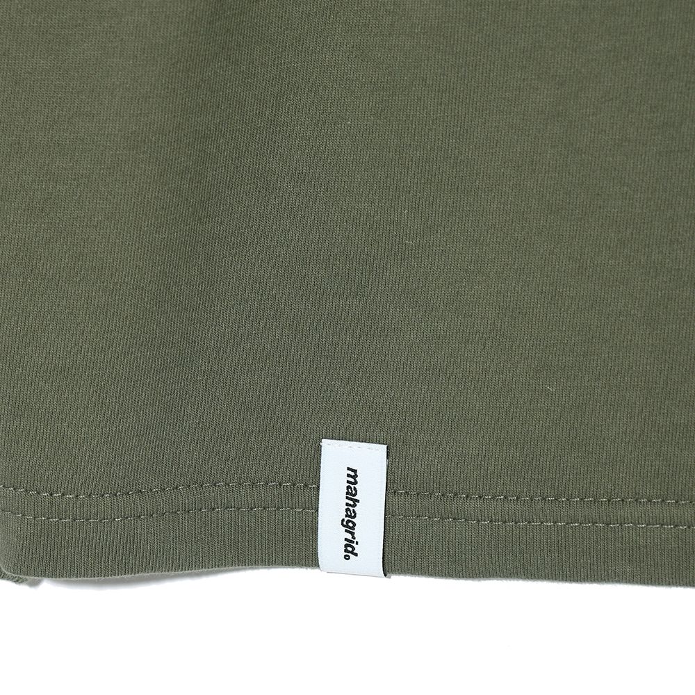 MUSINSA | MAHAGRID BASKETBALL ATHLETIC LS TEE OLIVE(MG2CFMT561A)