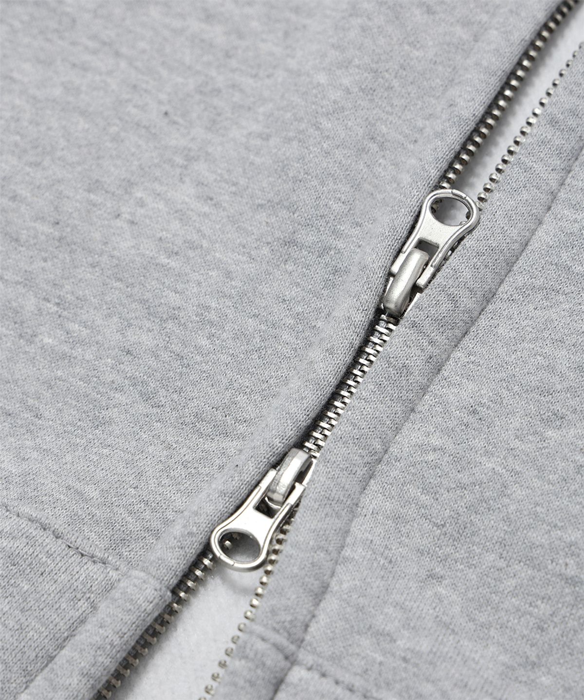 마하그리드(MAHAGRID) APPLIQUE ZIP UP HOODIE GREY(MG2CFMM428A)