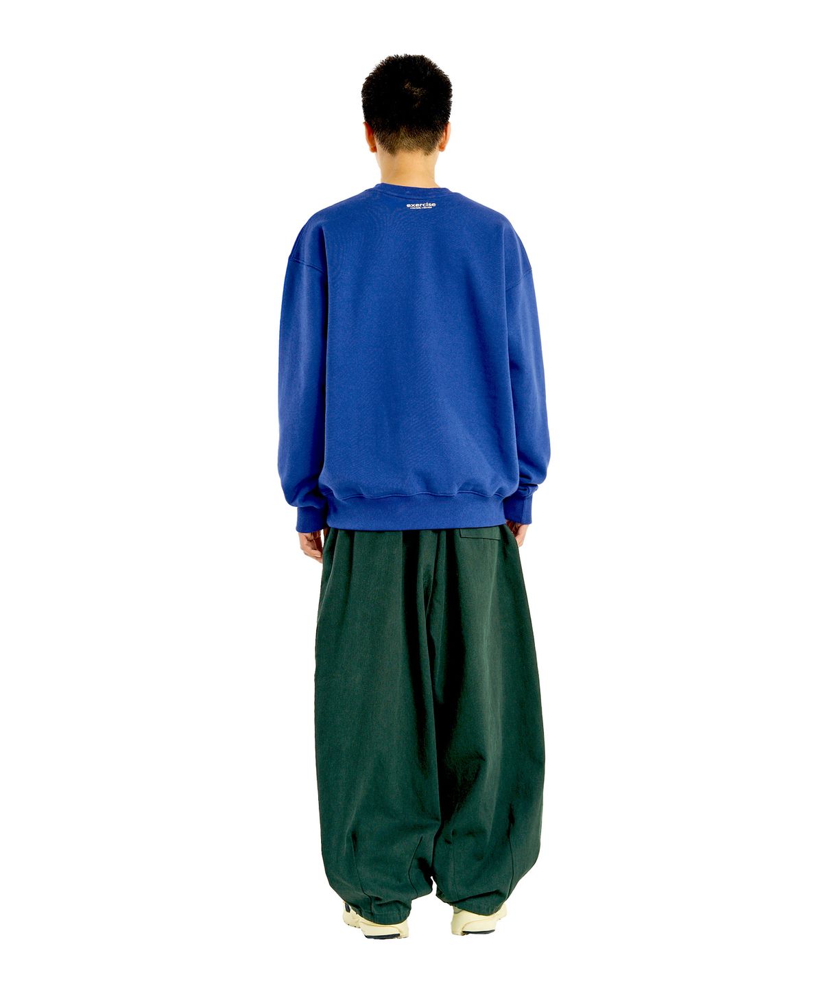 엑서사이즈(EXERCISE) ATHLETIC CLOUD SWEATSHIRT_PACIFIC BLUE
