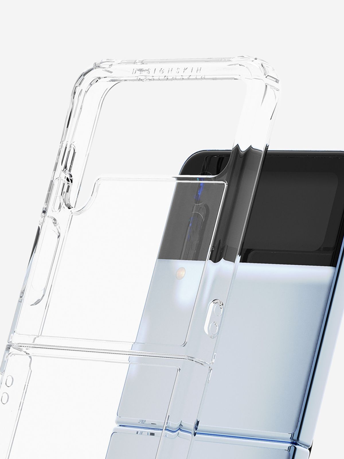 디자인스킨(DESIGNSKIN) 갤럭시Z플립4 피닉스 프로 케이스-올클리어