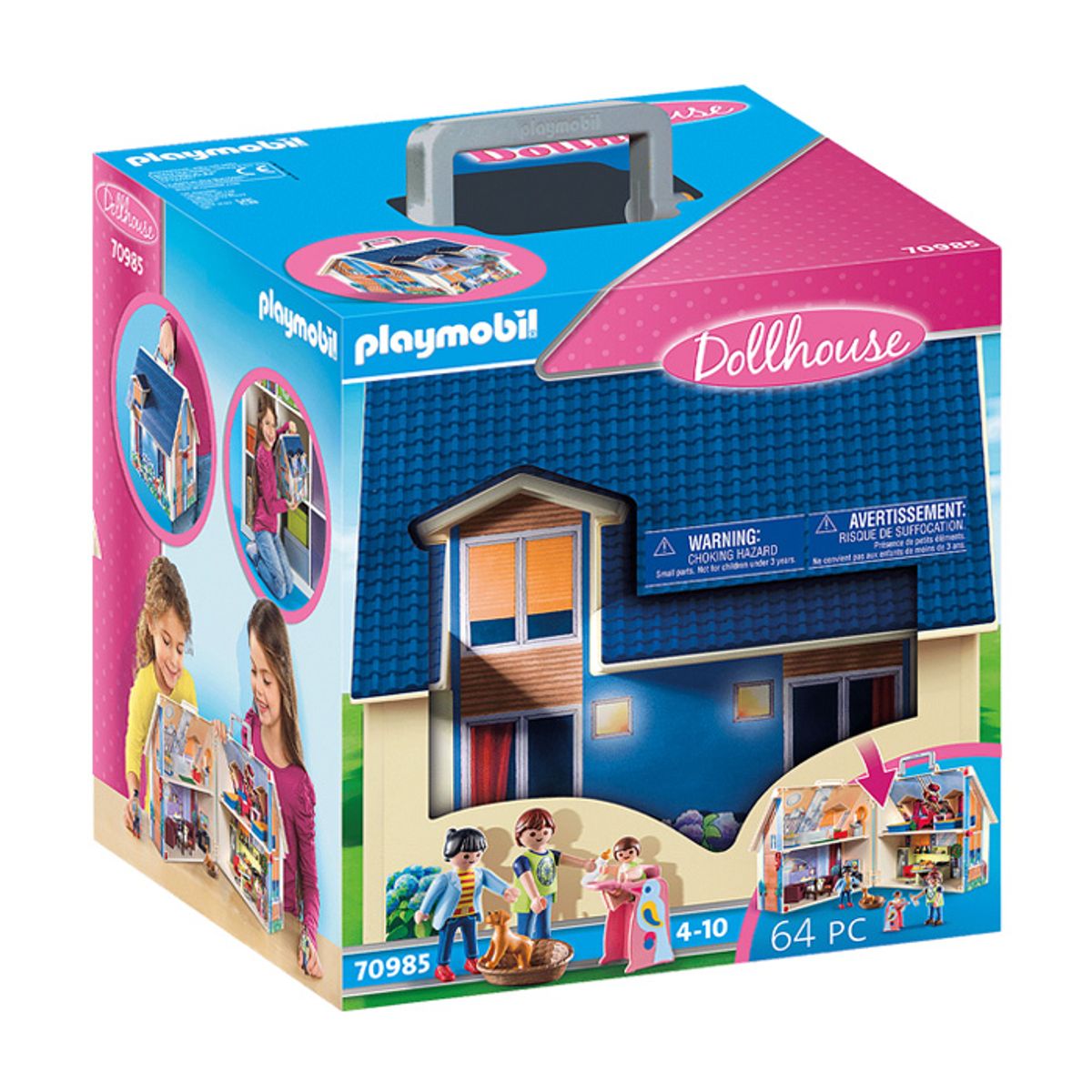 플레이모빌(PLAYMOBIL) 테이크어롱 모던 돌하우스(70985)