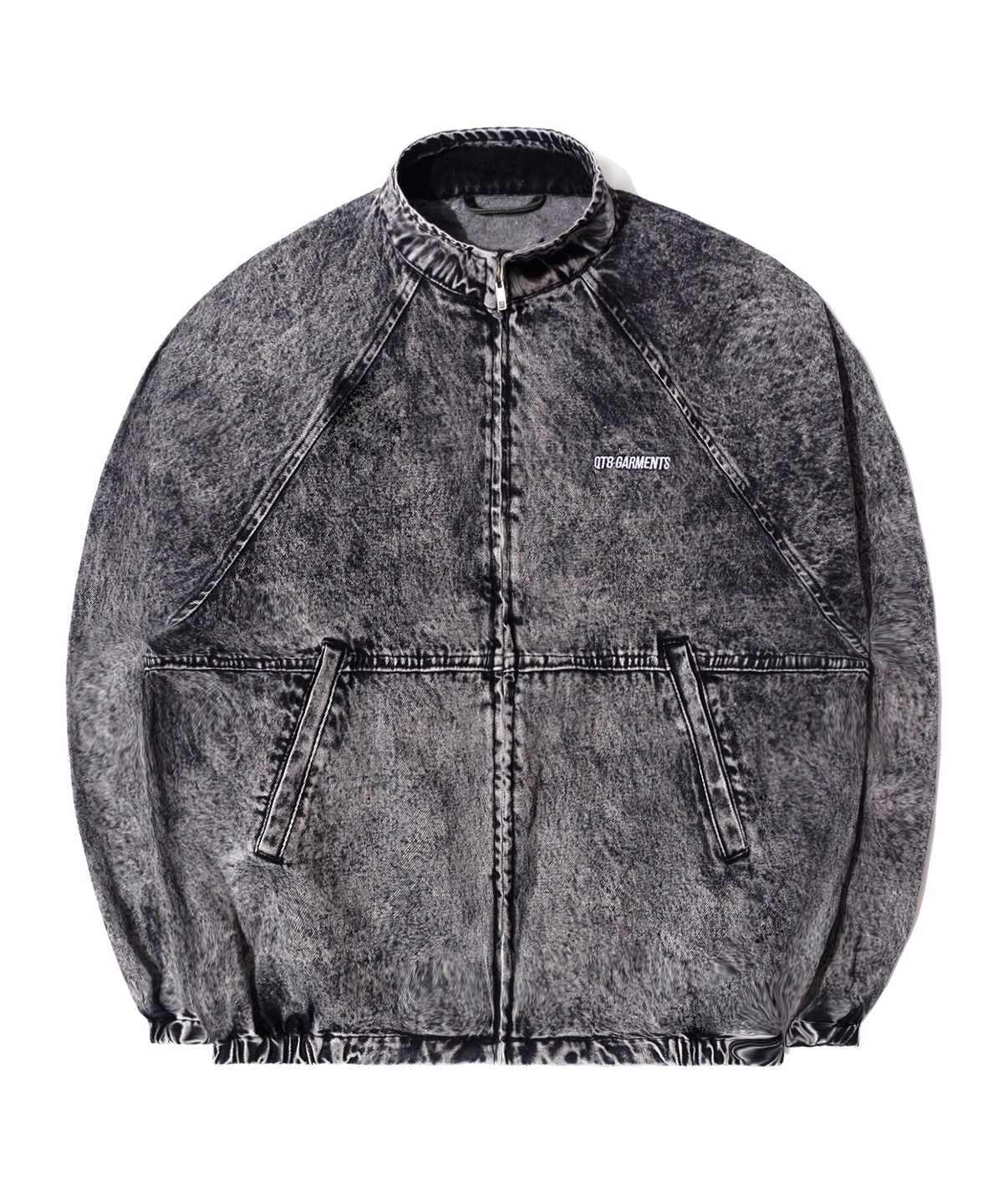 큐티에잇 가먼츠(QT8 GARMENTS) BN Denim Raglan Jacket (Grey)