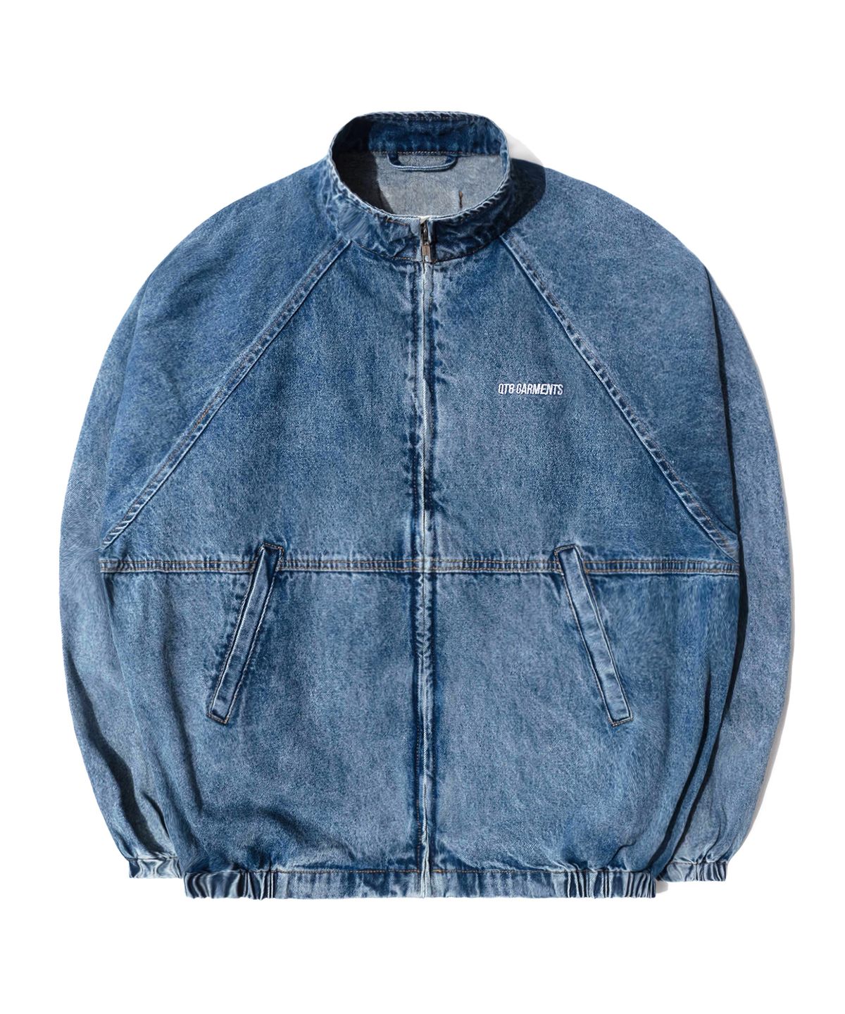 큐티에잇 가먼츠(QT8 GARMENTS) BN Denim Raglan Jacket (Blue)