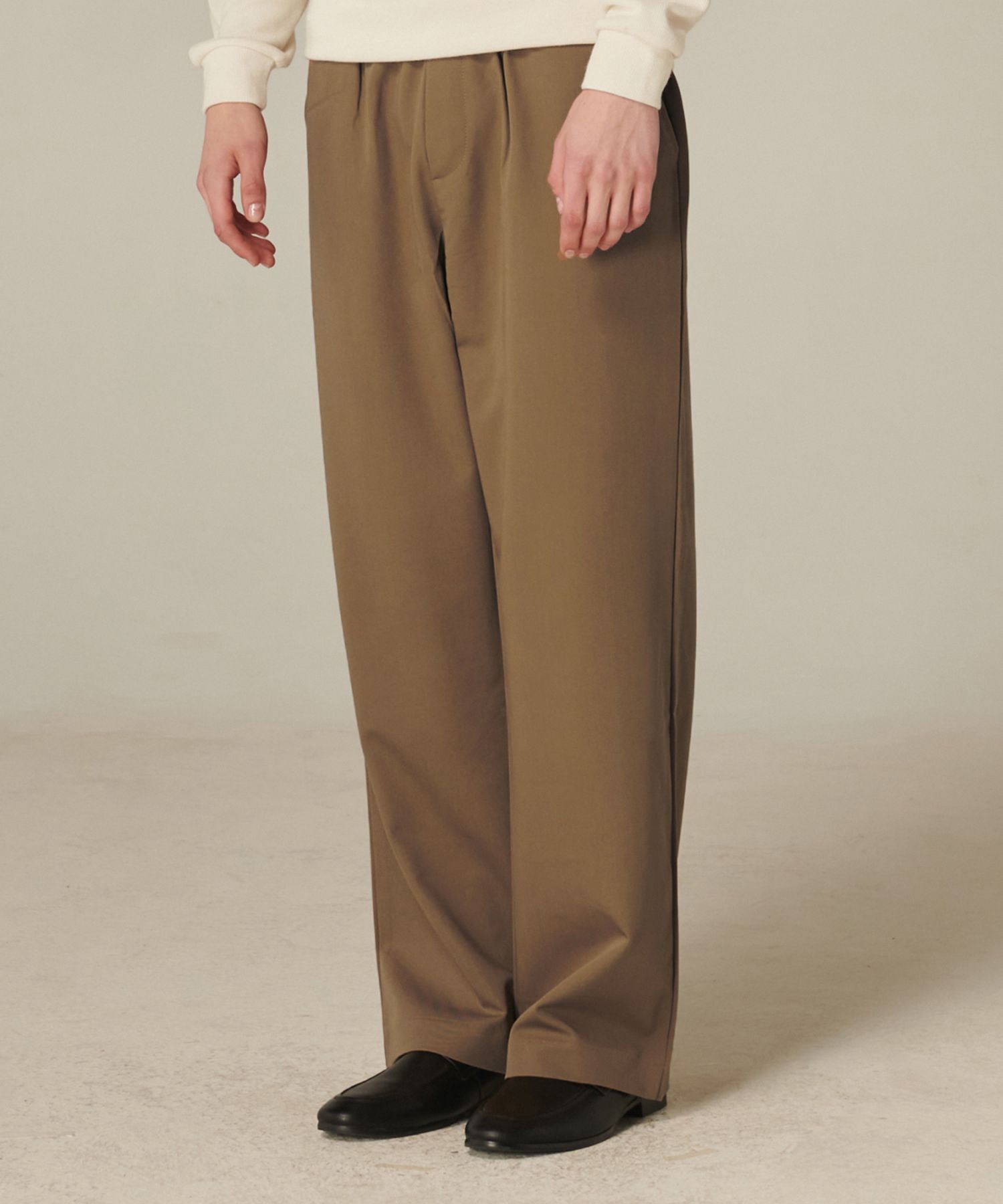 【未使用タグ付き】GOAT ESSENS MELTON WIDE SLACKS TUCK WIDE PANTS – GOAT ESSENCE