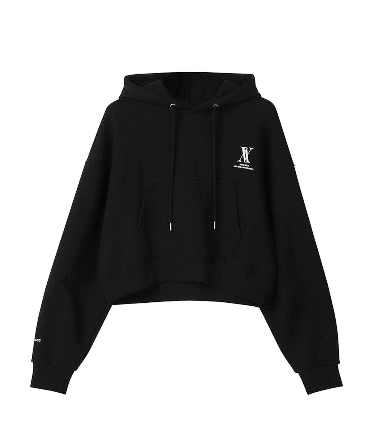 어반드레스(AVANDRESS) AV LOGO CROP HOODIE - 5COL