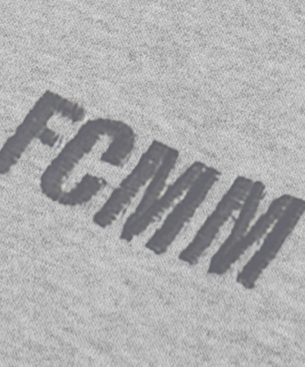 에프씨엠엠(FCMM) 베이직 스몰 로고 조거 팬츠 - 멜란지 그레이