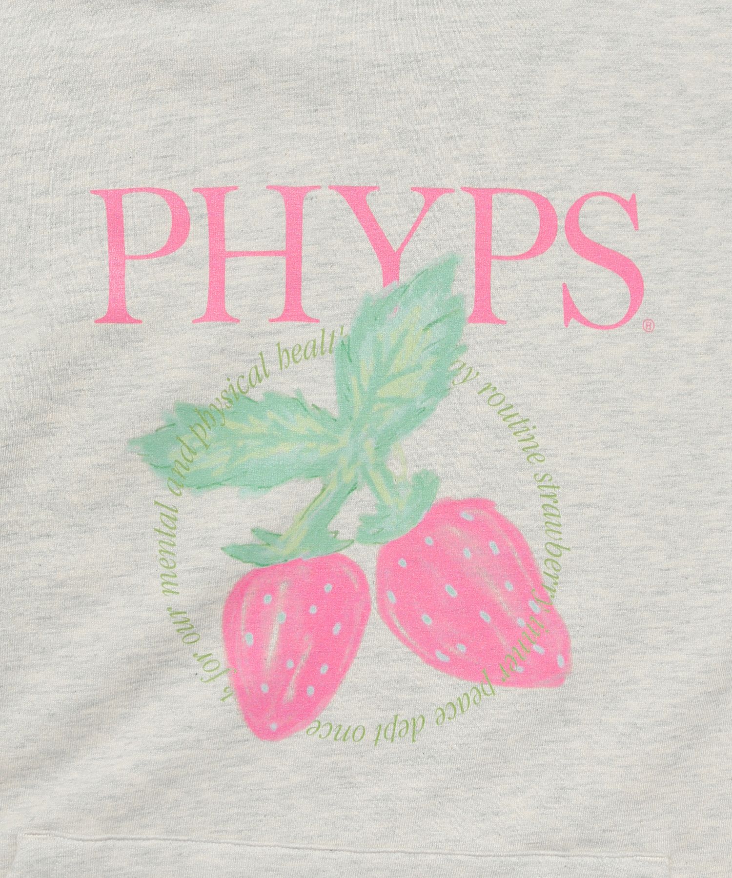 ◆Phyps Department◆ Strawberry Hood_Oatmeal MUSINSA | PHYPS STRAWBERRY HOODIE_OATMEAL
