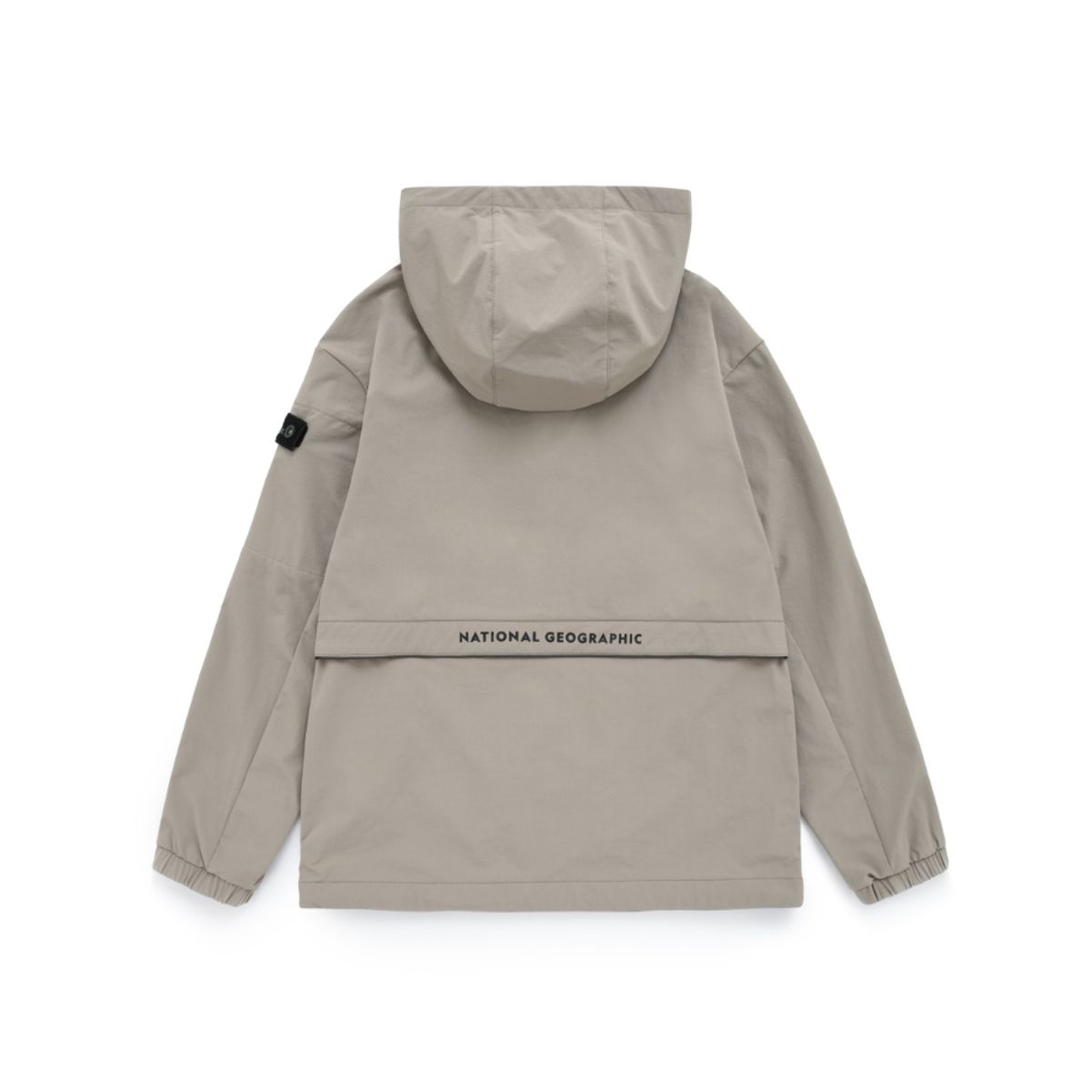 내셔널지오그래픽 키즈(NATIONAL GEOGRAPHIC KIDS) K223UFT820 에센셜 베이직 아노락 점퍼 GRAY BEIGE