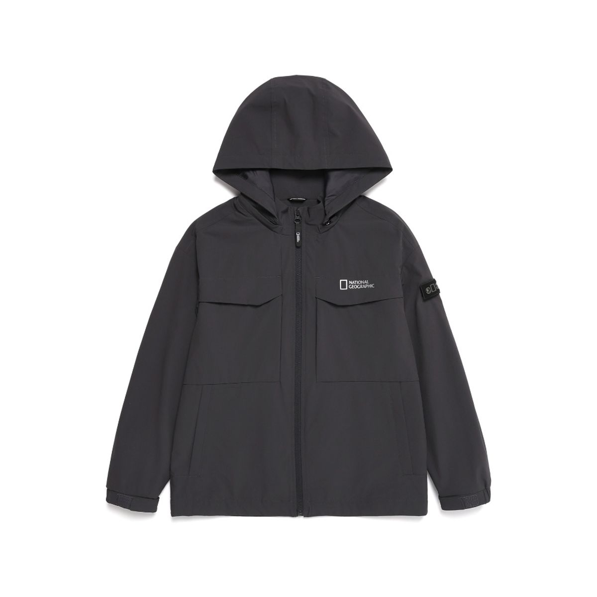 내셔널지오그래픽 키즈(NATIONAL GEOGRAPHIC KIDS) K223UJP810 에션셜 메쉬 점퍼 C GREY