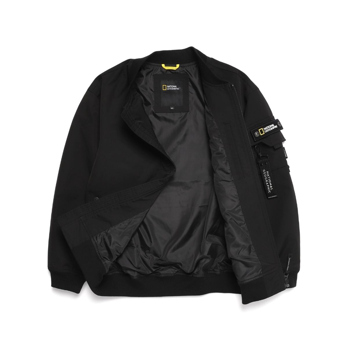 내셔널지오그래픽 키즈(NATIONAL GEOGRAPHIC KIDS) K223UJP920 어드벤처 항공 점퍼 CARBON BLACK