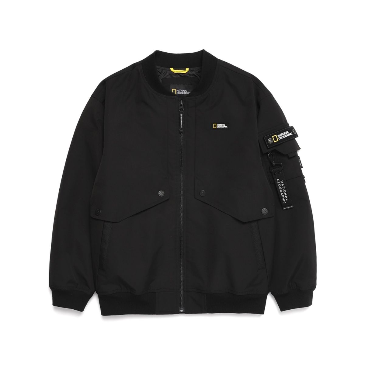 내셔널지오그래픽 키즈(NATIONAL GEOGRAPHIC KIDS) K223UJP920 어드벤처 항공 점퍼 CARBON BLACK