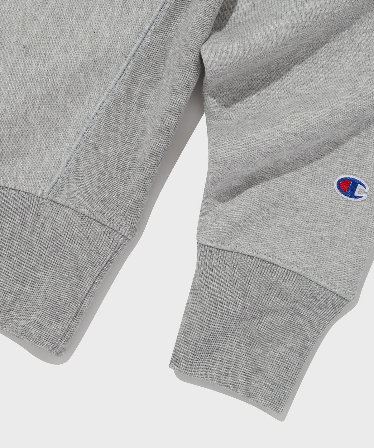 챔피온(CHAMPION) 리버스위브 120 하프 집업 풀오버 Normal Grey