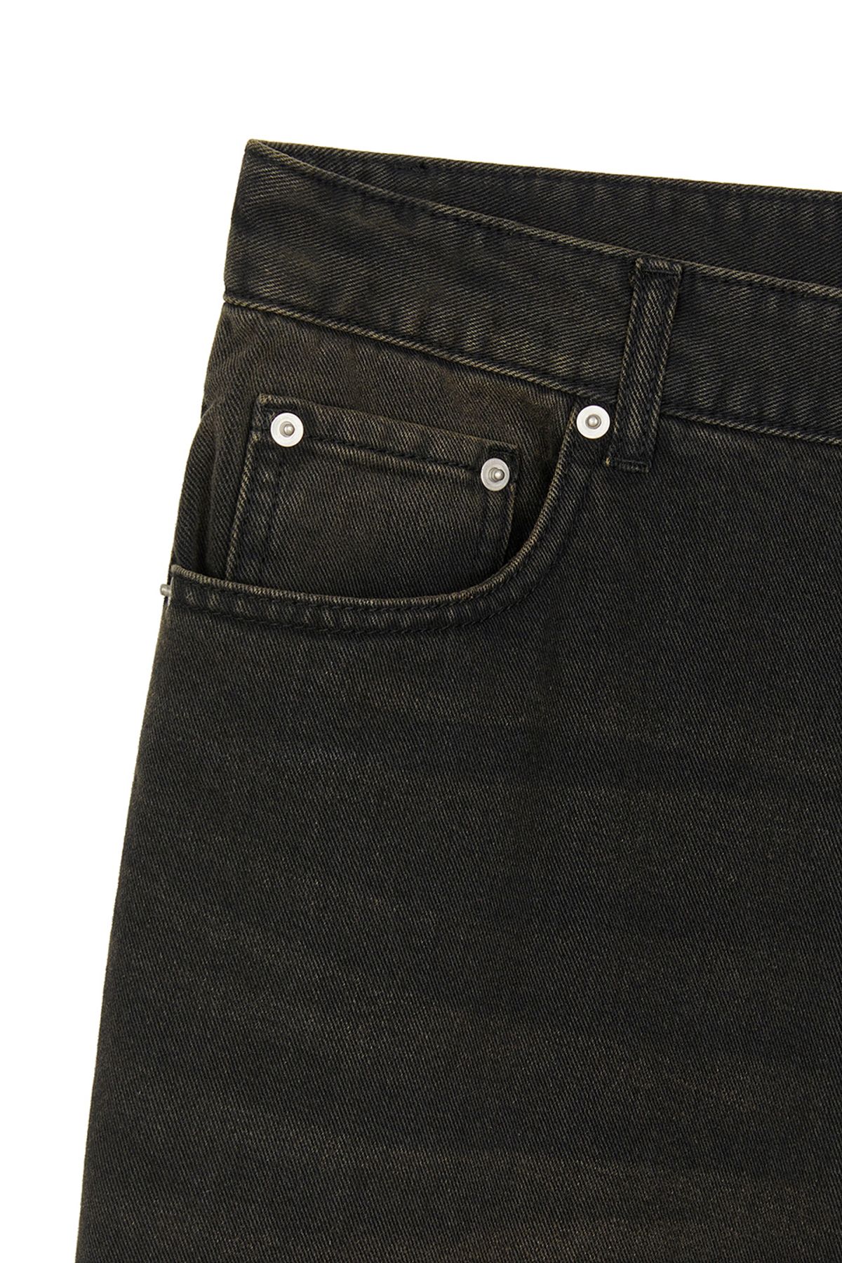 비바스튜디오(VIVASTUDIO) WIDE DENIM PANTS [BLACK]