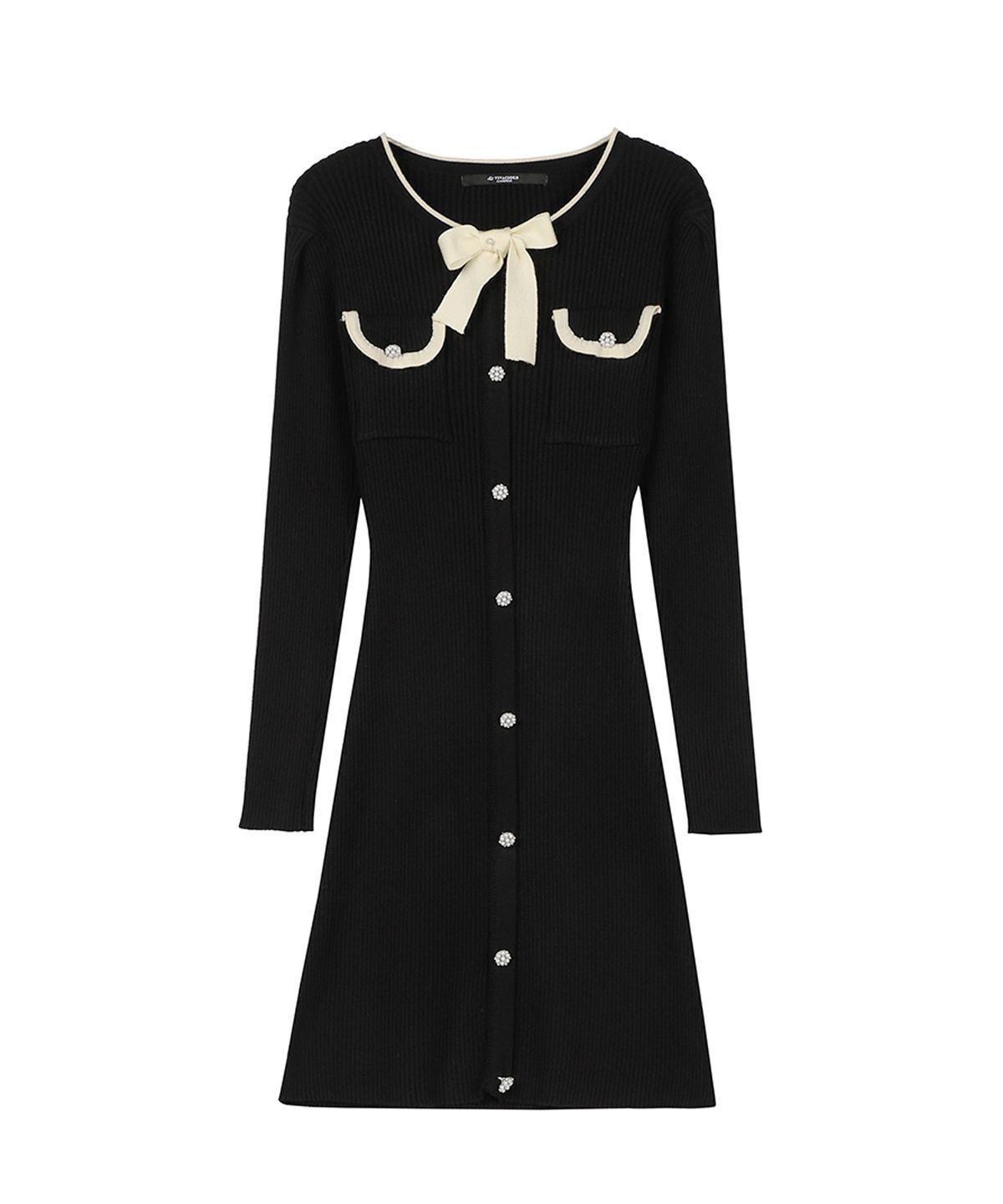 어반드레스(AVANDRESS) Lovely Solid Dress BLACK