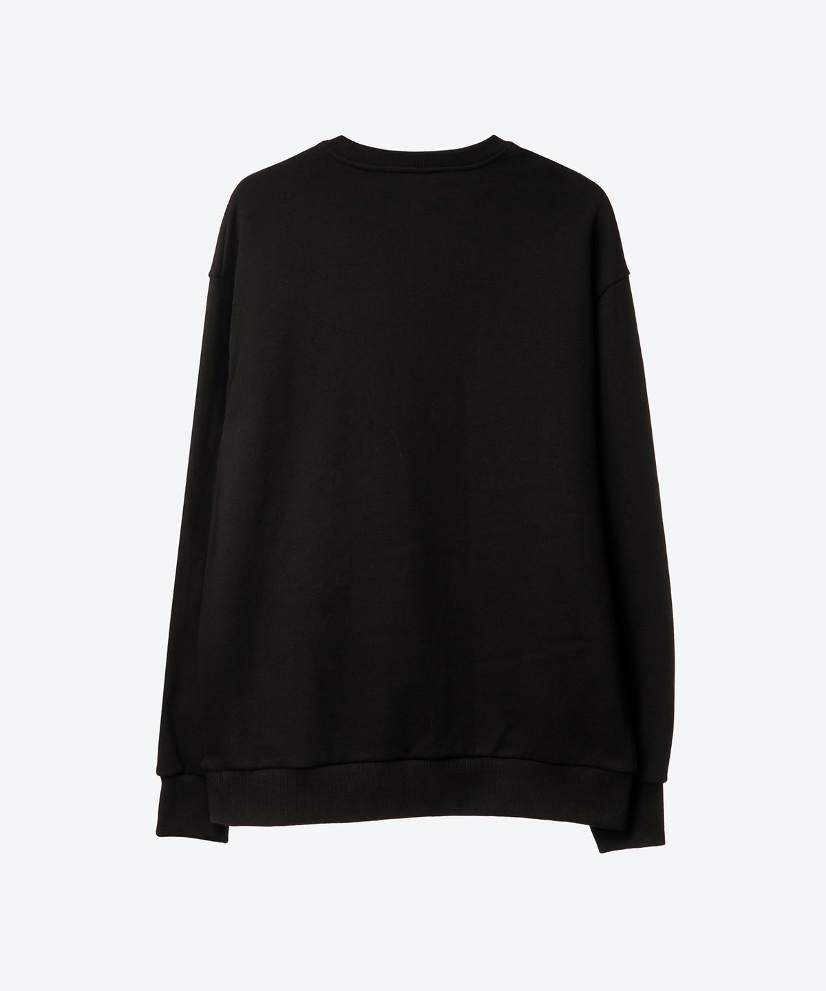 언티지(UNTAGE) 로고 자수 스웻 셔츠[Black(UNISEX)]_UTT-FM02