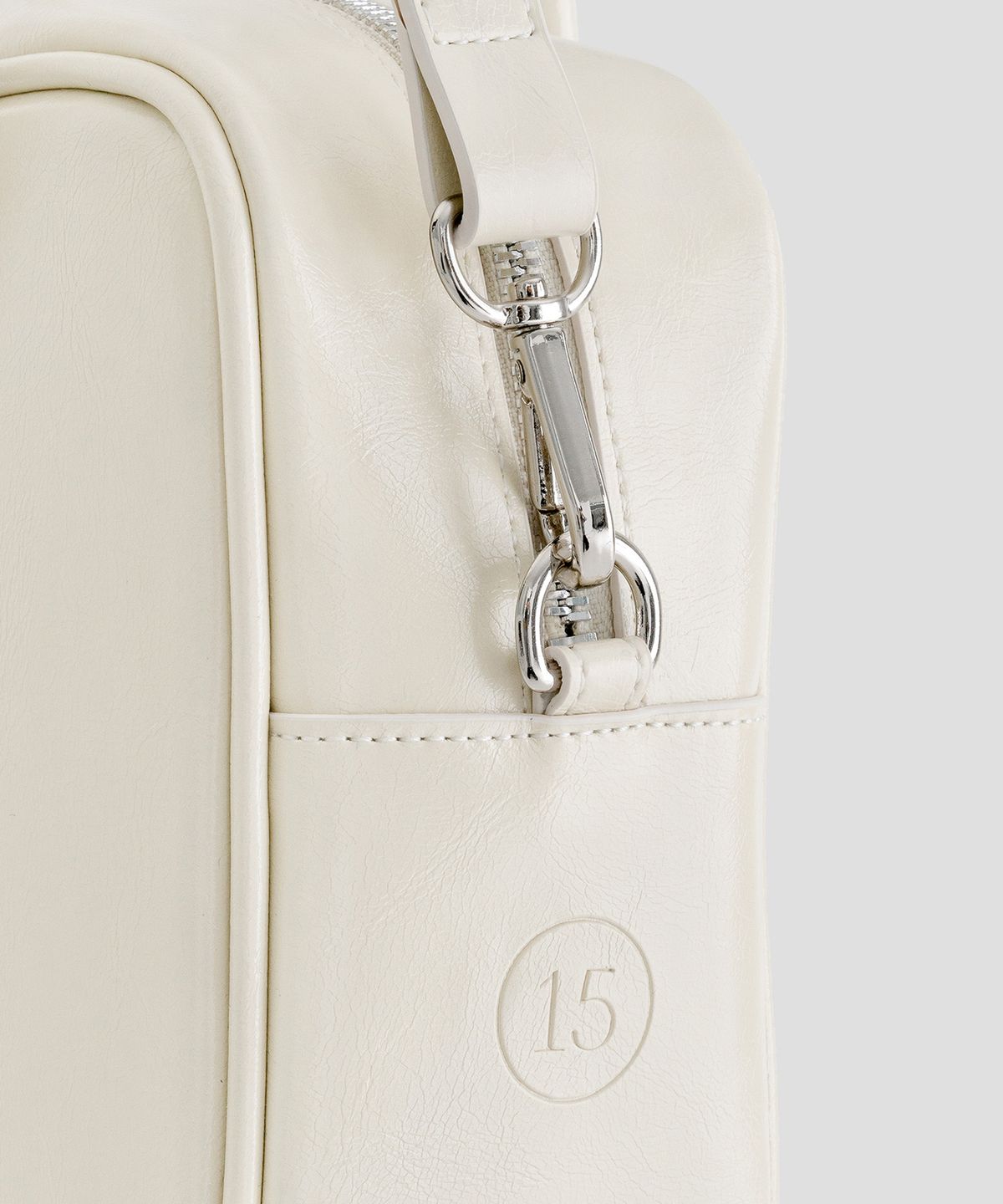 니히(NIEEH) SQUARE BAG_CREAM