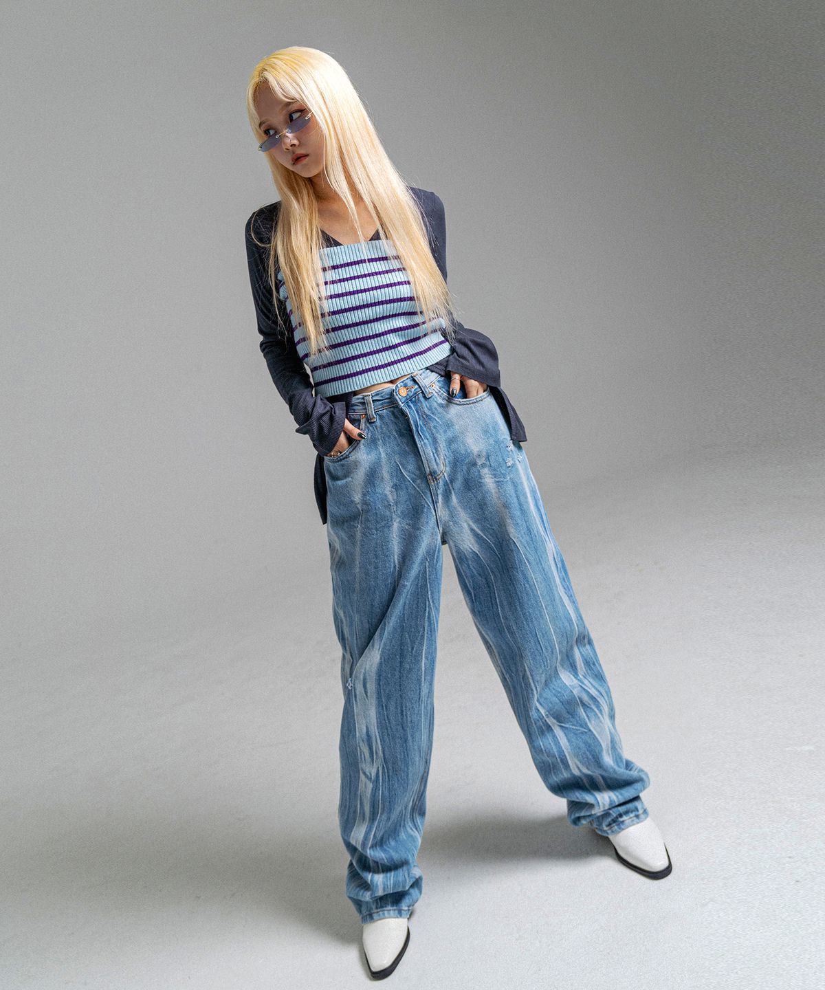 판도라핏(PANDORAFIT) [WIDE] Pacific Jeans