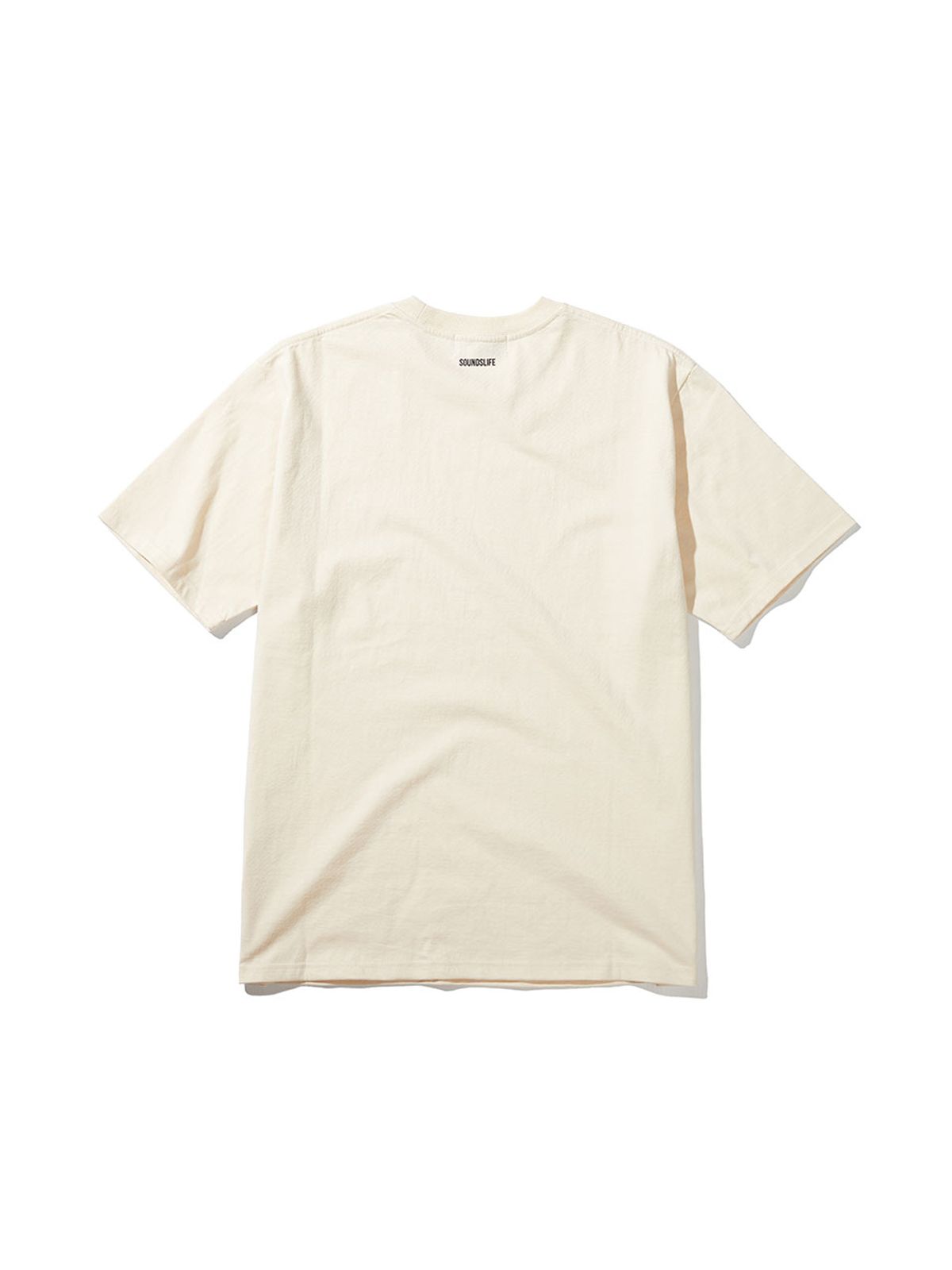 사운즈라이프(SOUNDSLIFE) CADEJO X SOUNDSLIFE Short Sleeve T-Shirt Ivory