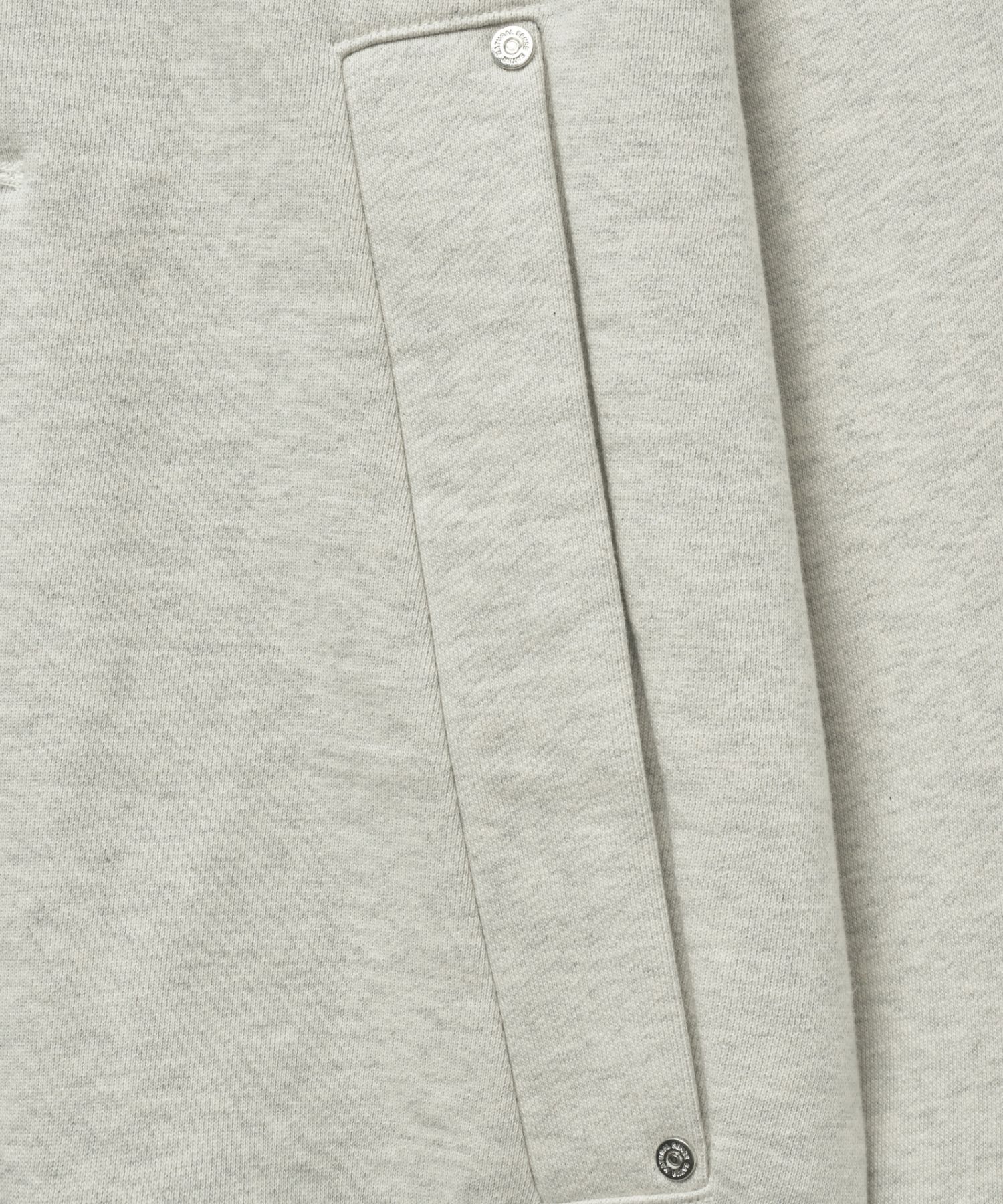MUSINSA | SATUR Theo Cotton All Day Hooded Zip-up Melange Ivory