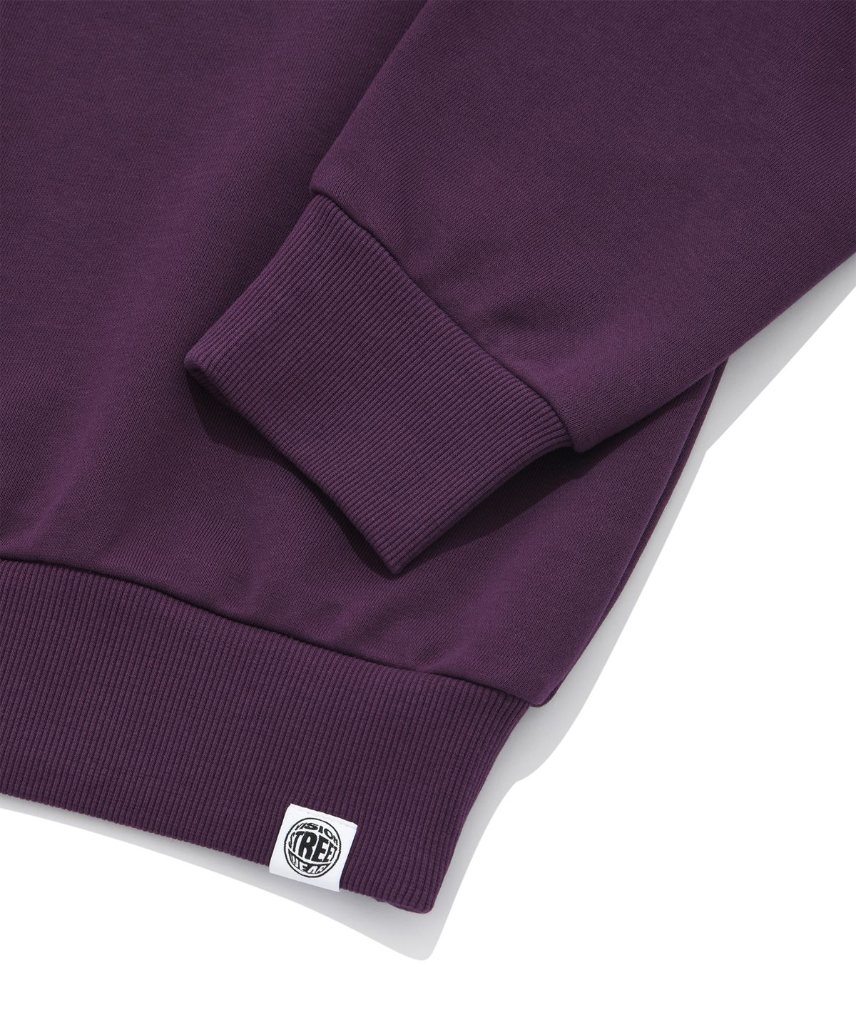 비전스트릿웨어(VISION STREETWEAR) VSW Shine Logo Crewneck Dark Purple