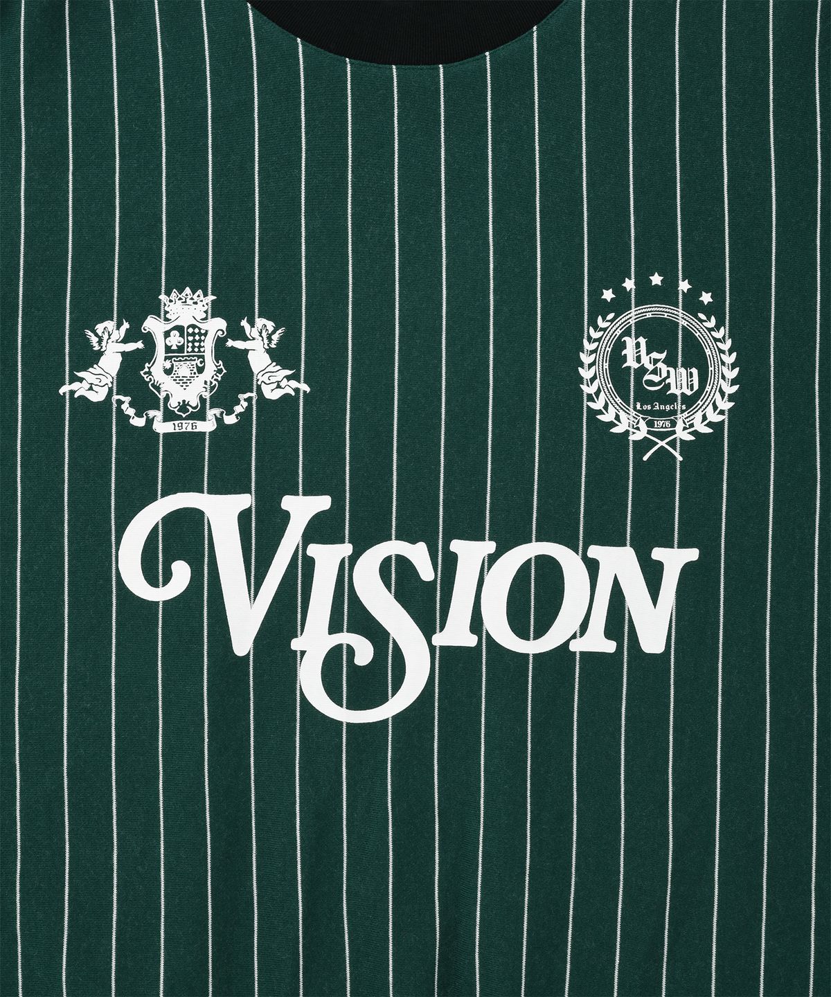 비전스트릿웨어(VISION STREETWEAR) VSW Vision Team Crewneck Dark Green