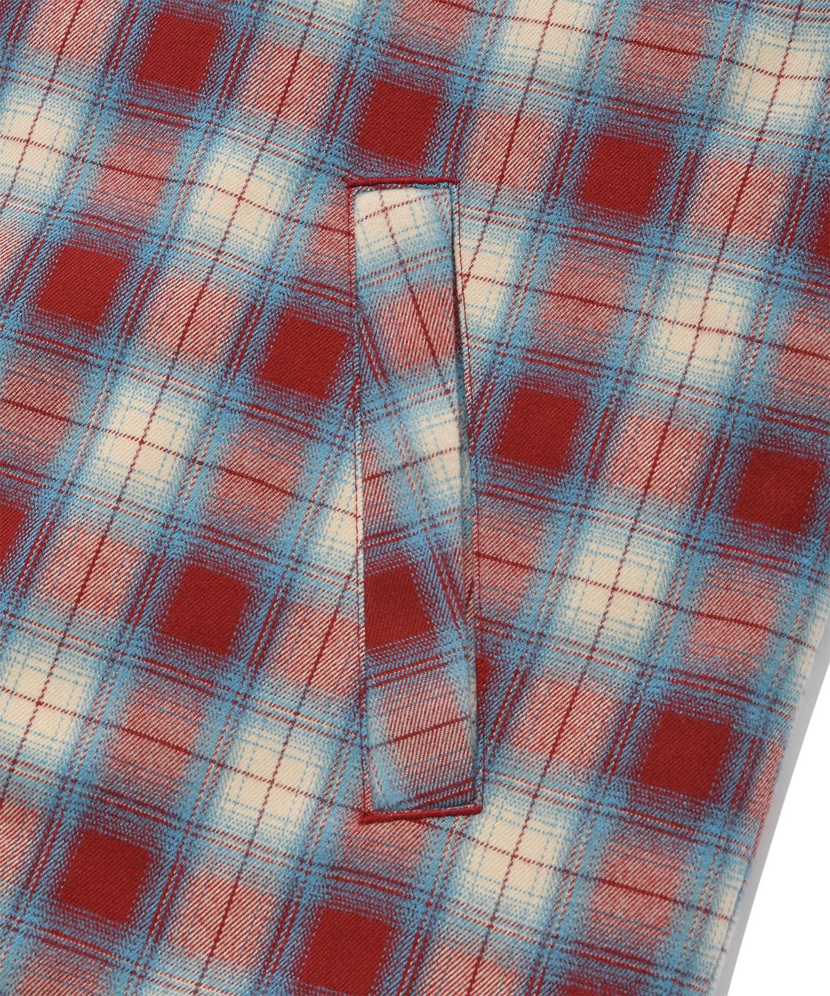 비전스트릿웨어(VISION STREETWEAR) VSW Angel Check Jacket Red