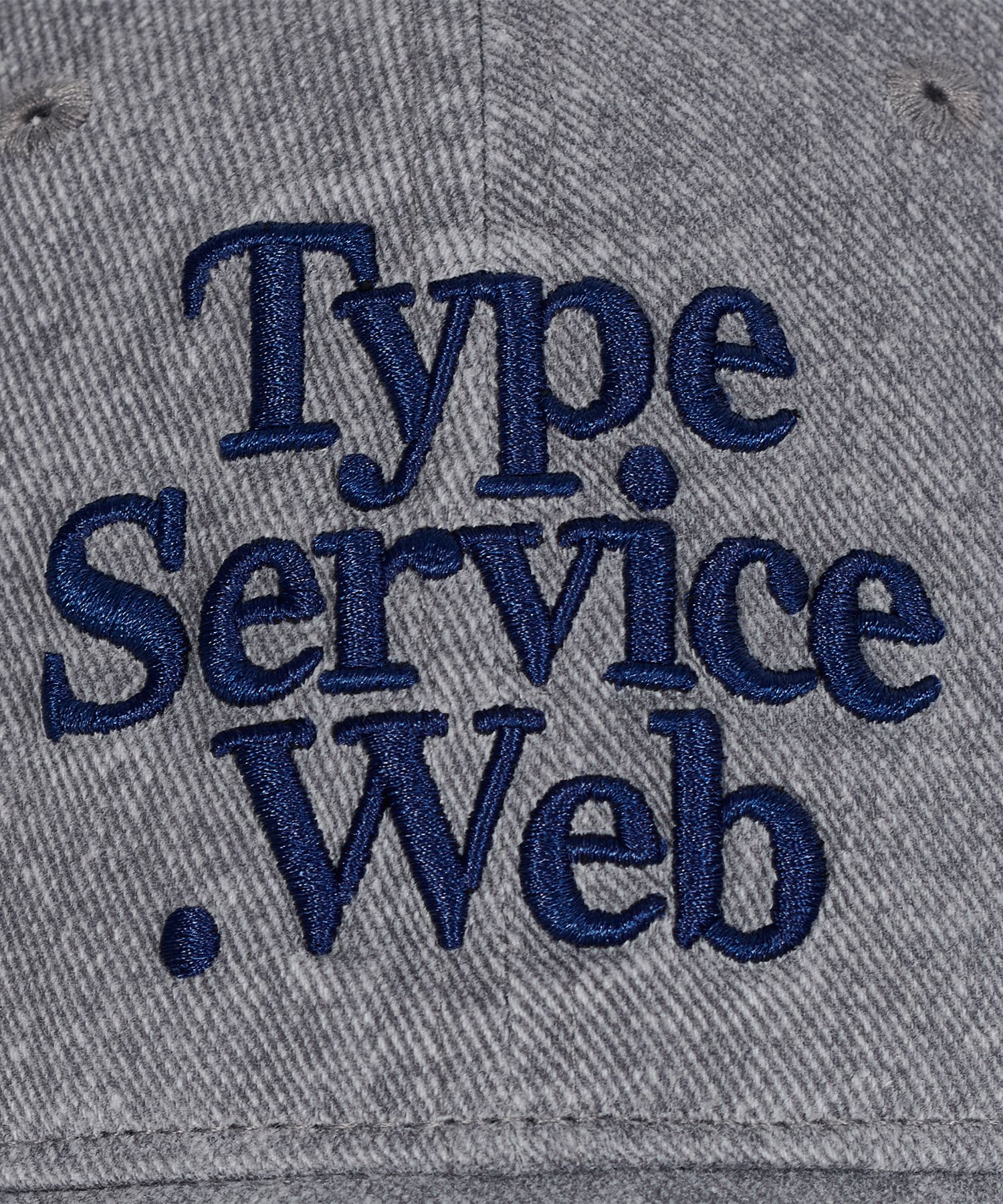 MUSINSA | TYPESERVICE Typeservice Web Cap [Stone Gray]