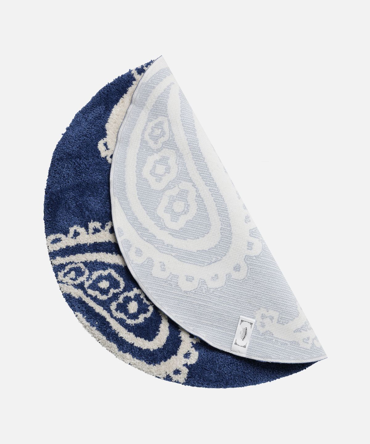프리즘웍스(FRIZMWORKS) PAISLEY ROUND RUG (80*80) _ NAVY
