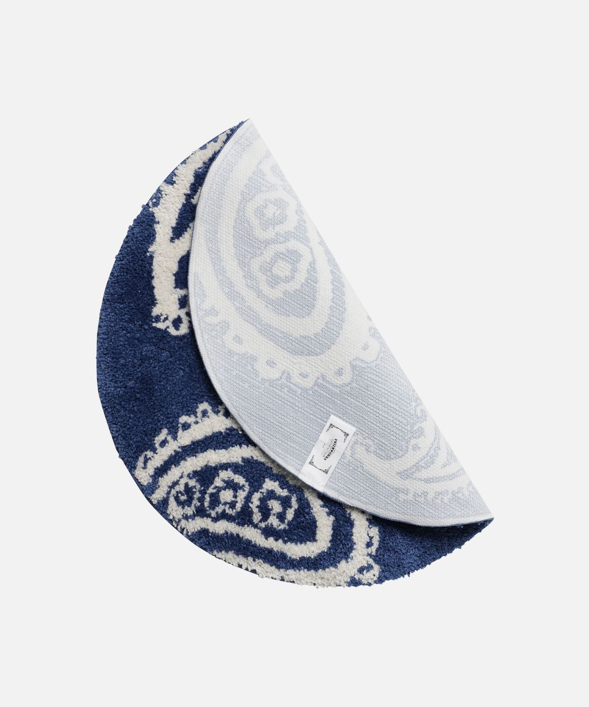 프리즘웍스(FRIZMWORKS) PAISLEY ROUND RUG (60*60) _ NAVY