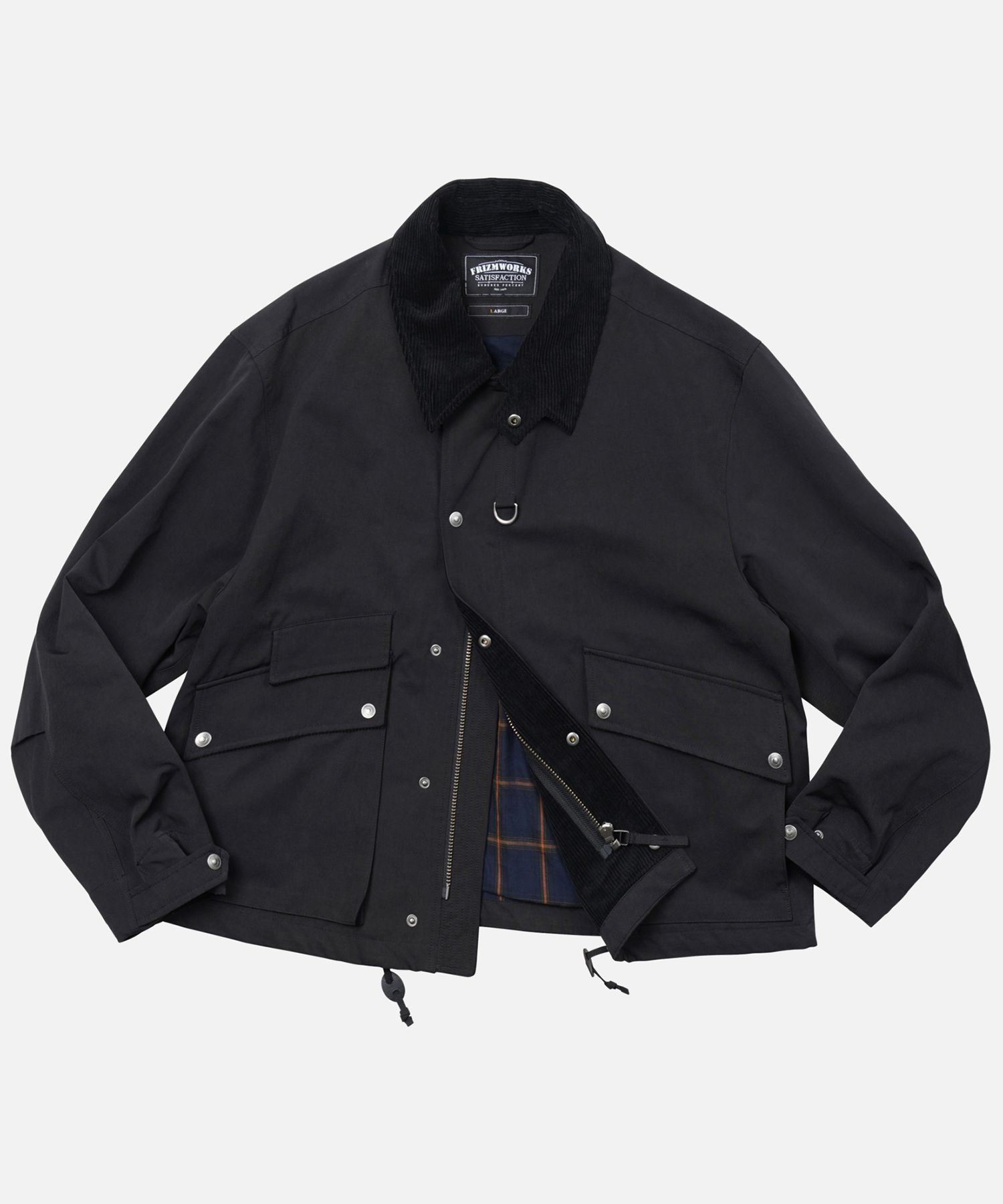 MUSINSA | FRIZMWORKS HERITAGE HUNTING JACKET _ BLACK