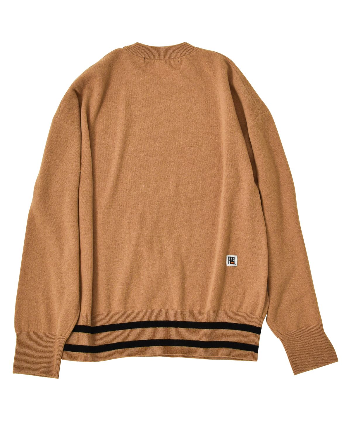 프리키쉬빌딩(FREAKISH BUILDING) PUKING DOG KNIT SWEATER (BEIGE)