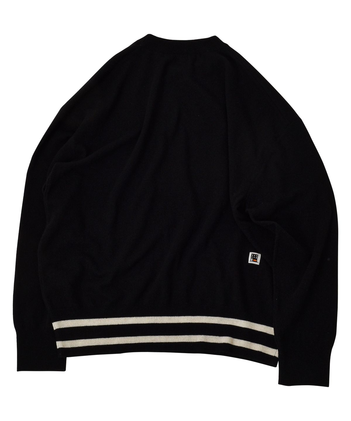 프리키쉬빌딩(FREAKISH BUILDING) PUKING DOG KNIT SWEATER (BLACK)