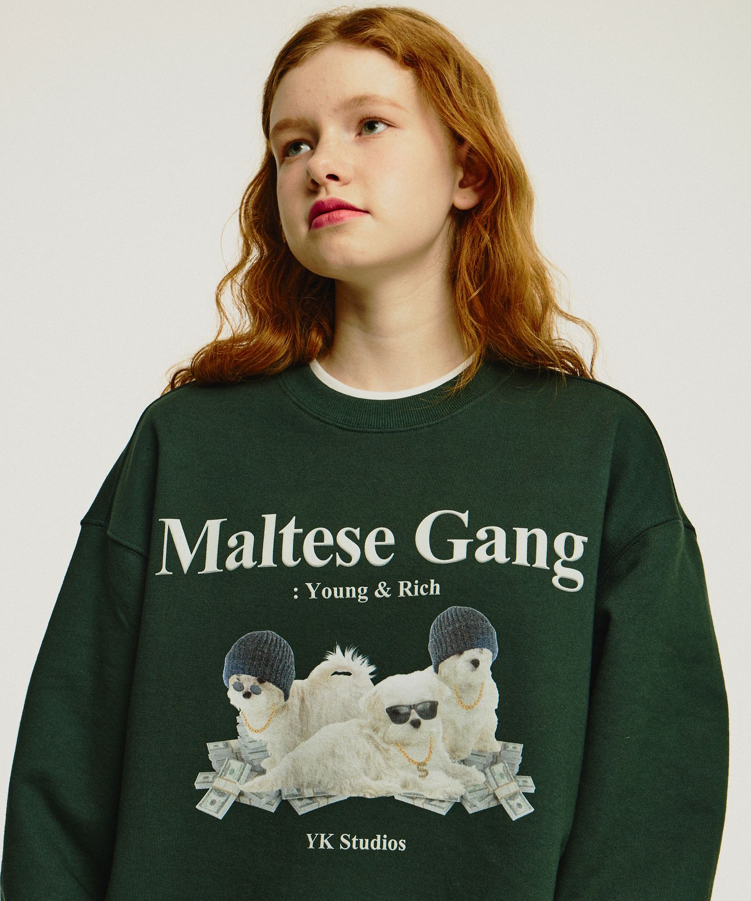 ★Wai Kei★ Maltese Facetime Hoodie Gray YK22FTS10 MUSINSA公式 | WAI KEI Maltese facetime hoodie gray