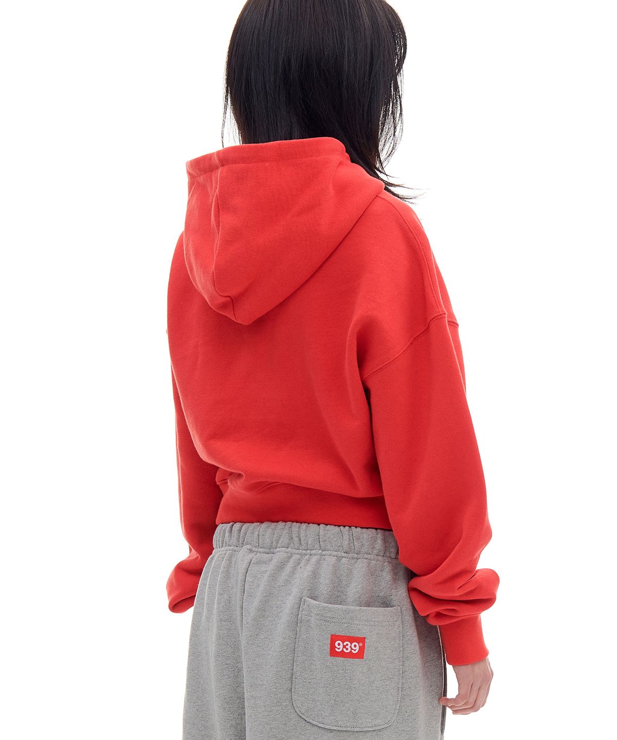아카이브 볼드(ARCHIVE BOLD) 939 LOGO CROP HOOD (RED)
