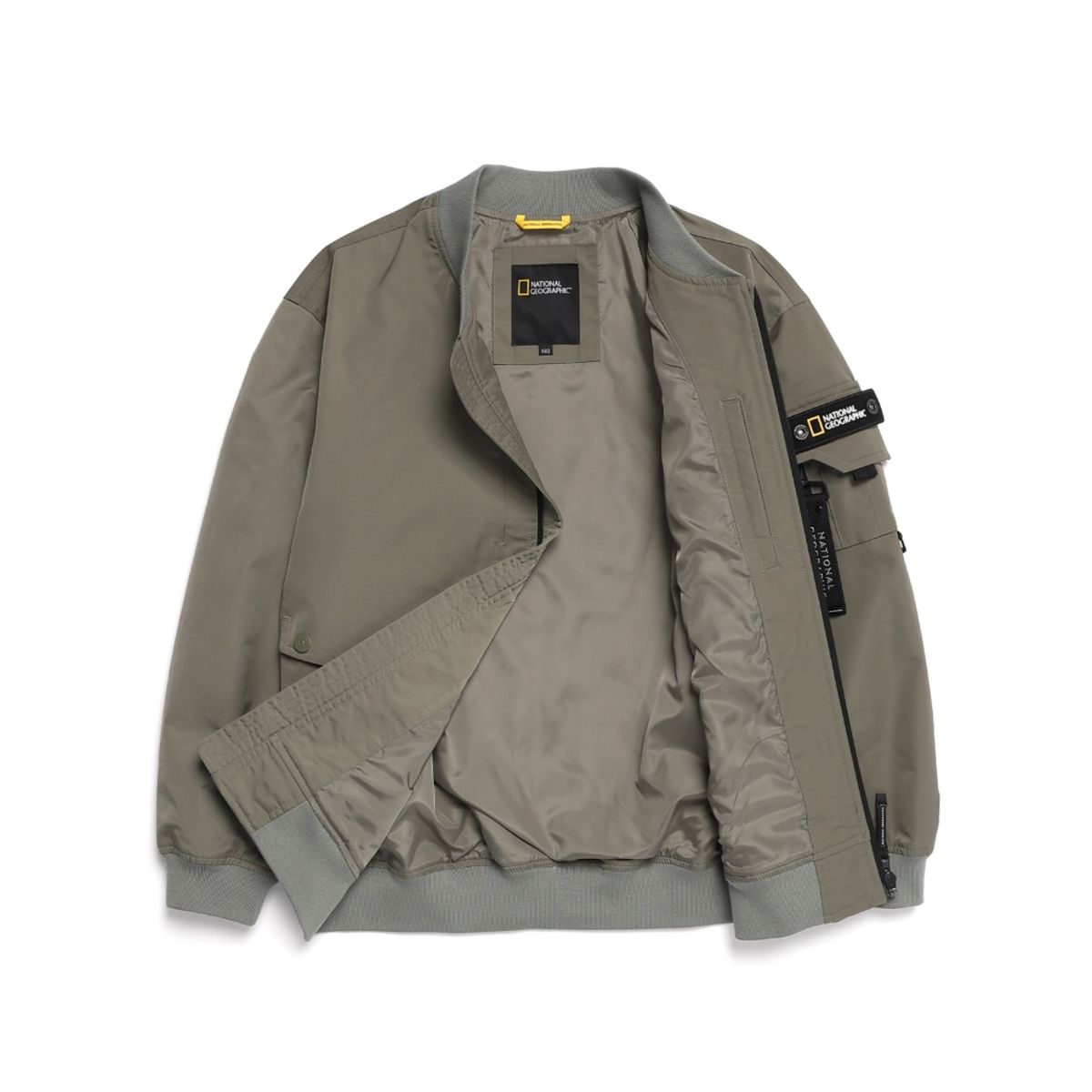내셔널지오그래픽 키즈(NATIONAL GEOGRAPHIC KIDS) K223UJP920 어드벤처 항공 점퍼 LICHEN KHAKI